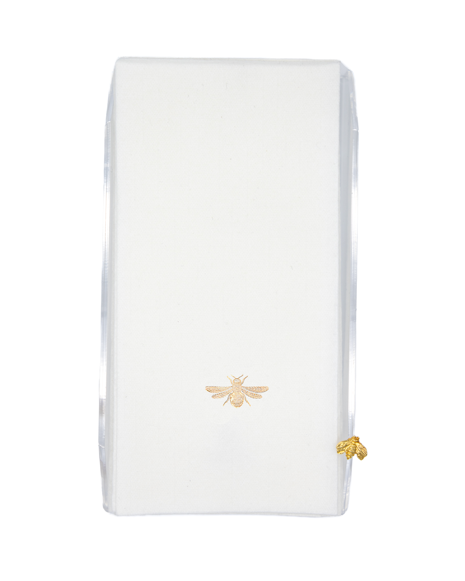 Tray Napkins Cutlery White Bee