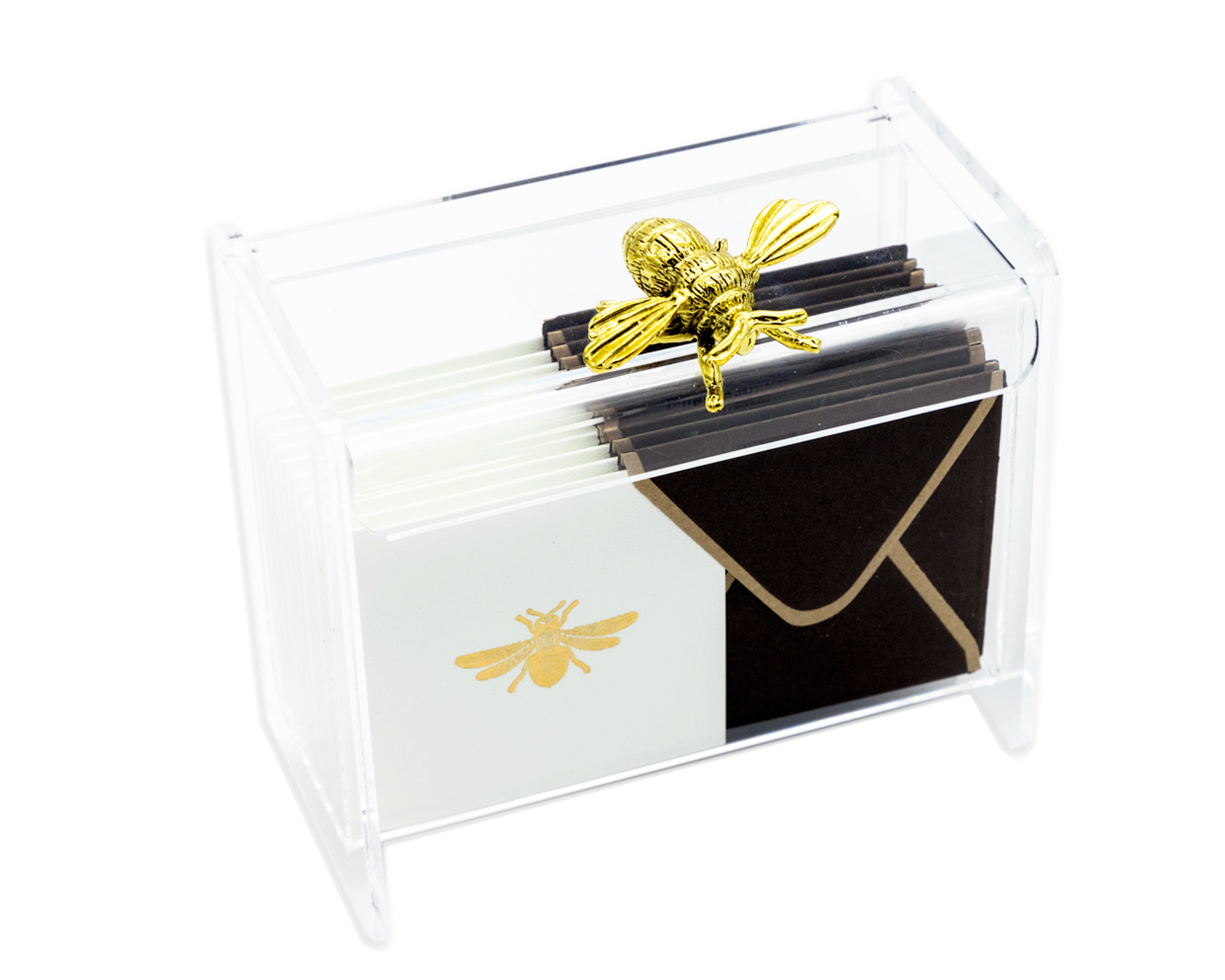 Caja Acrílico Adorno Abeja Mini