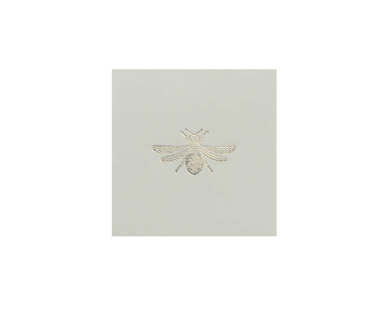 Tarjeta Abeja Mini Doble