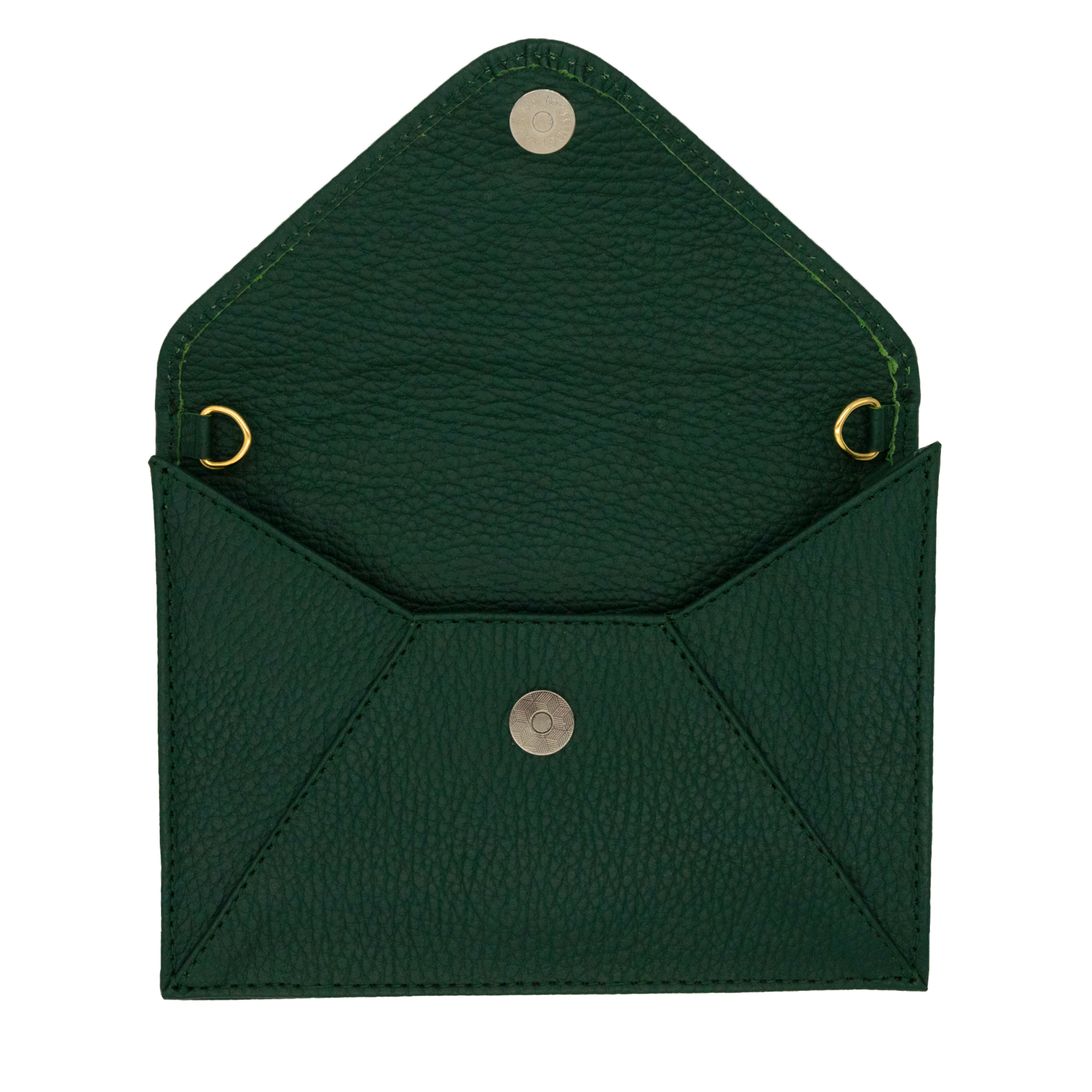 Envelope Bag Engraved Green Bee