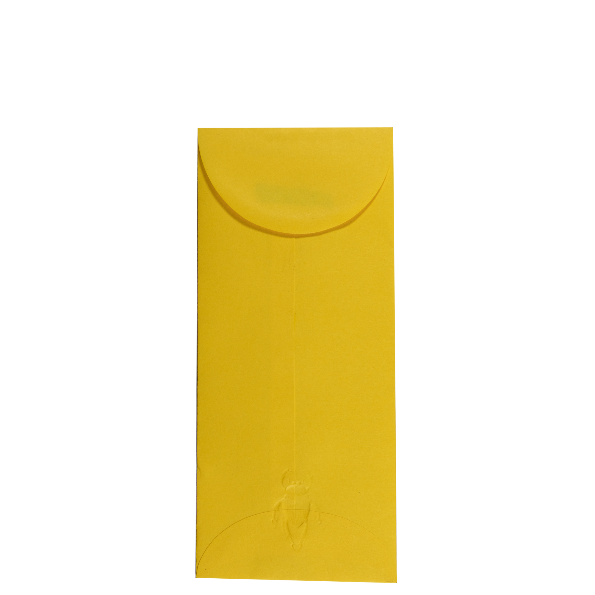 On Money Engraved Yellow Beetle