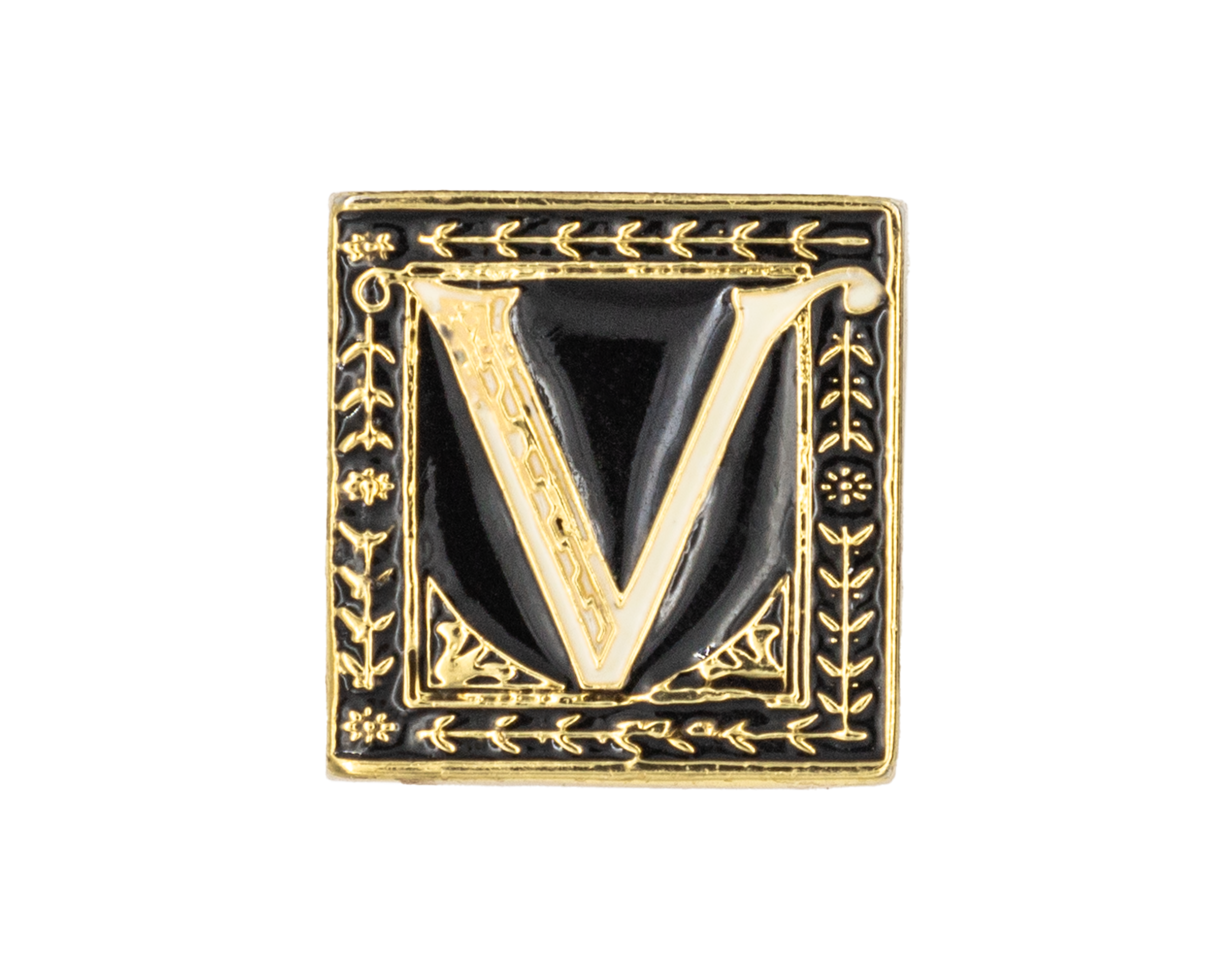Anillo Cubo Letra V | J: Anillos Cubo Letras | Scribanus