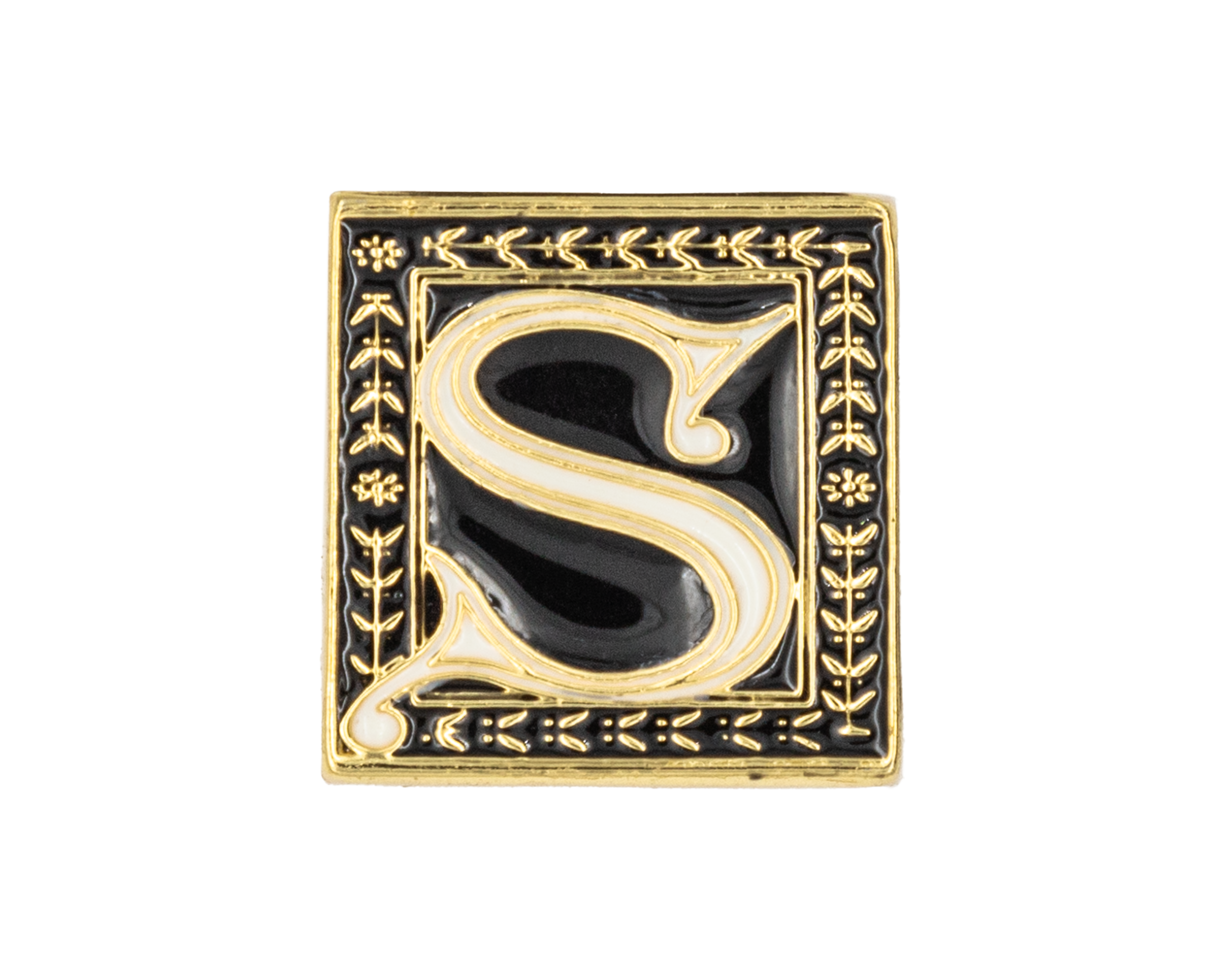 Cube Ring Letter S