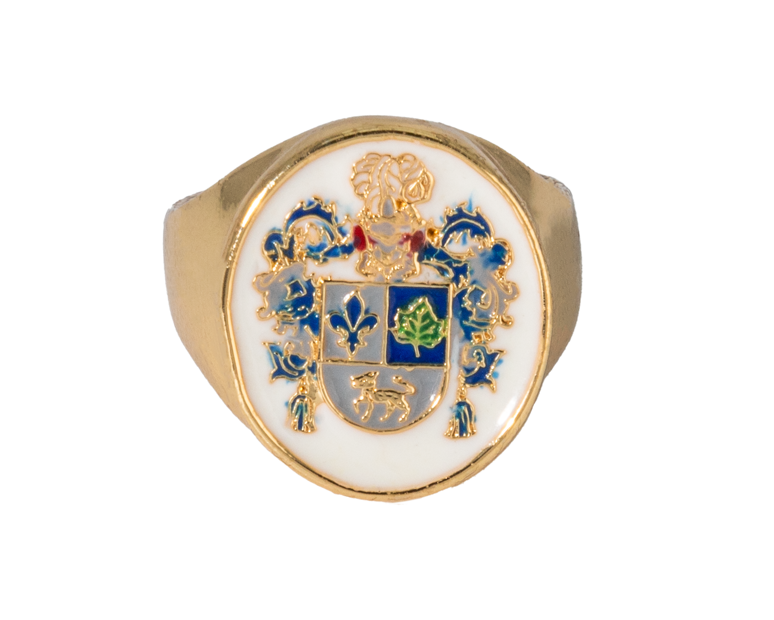 Parra Family Heraldry in Enamel