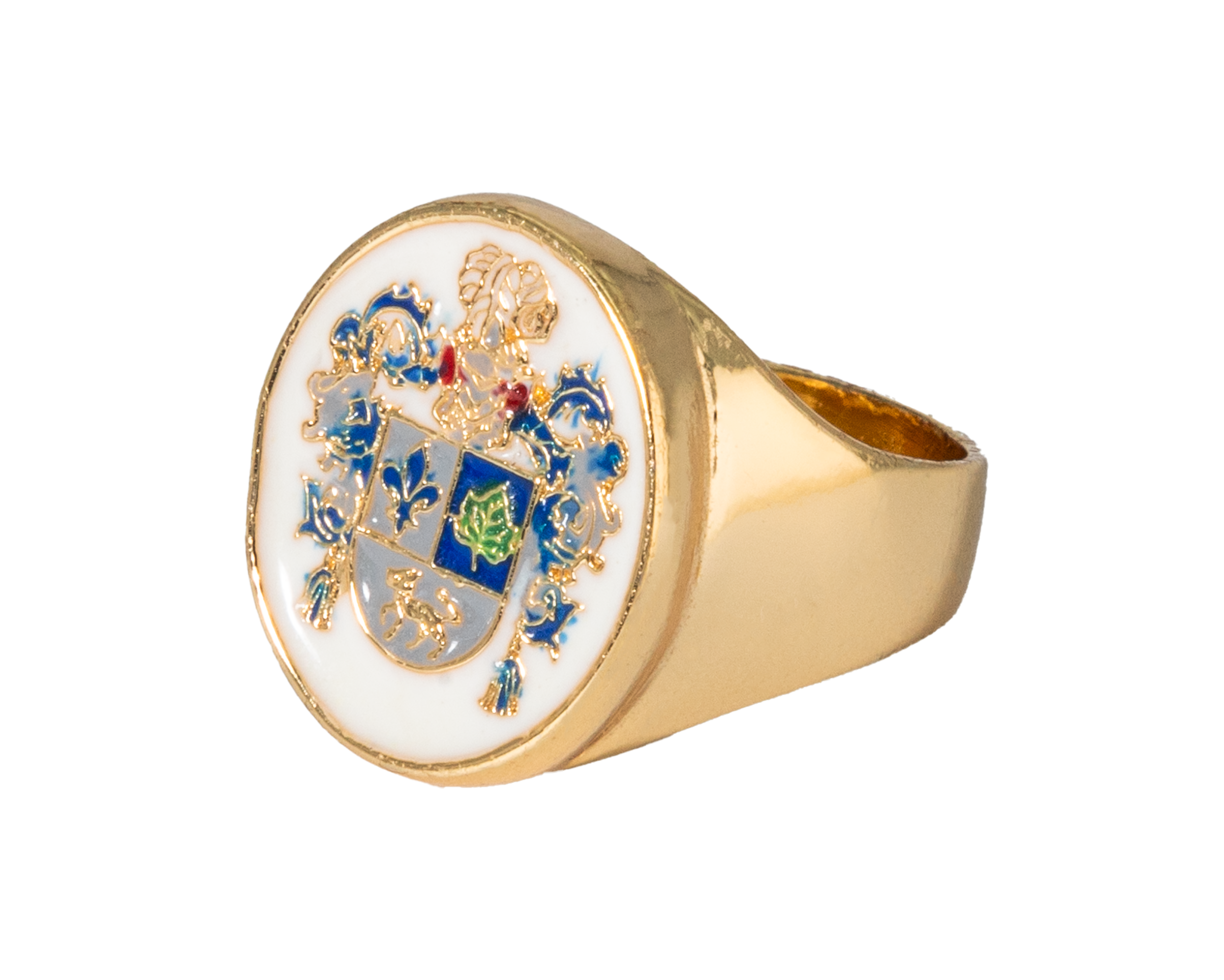 Parra Family Heraldry in Enamel