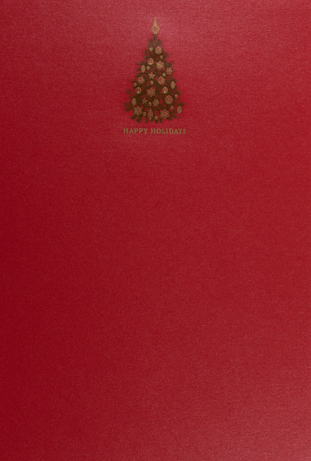 Hoja Árbol Navidad Media Carta