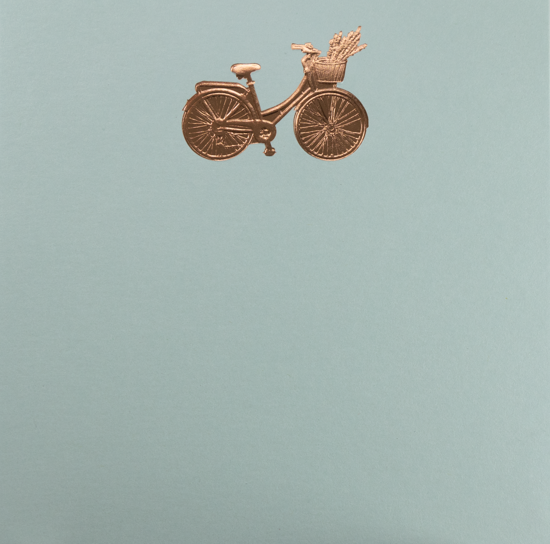 Large Bicycle Card