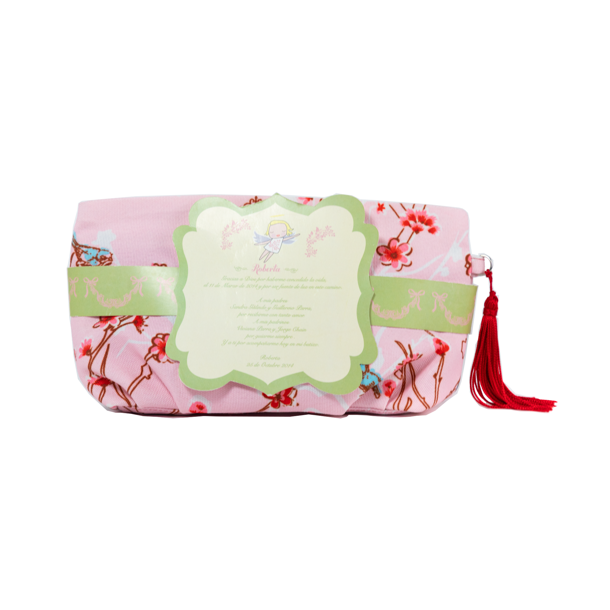 Bolo Estuche Tela Cherry Blossom | C: Bolos | Scribanus