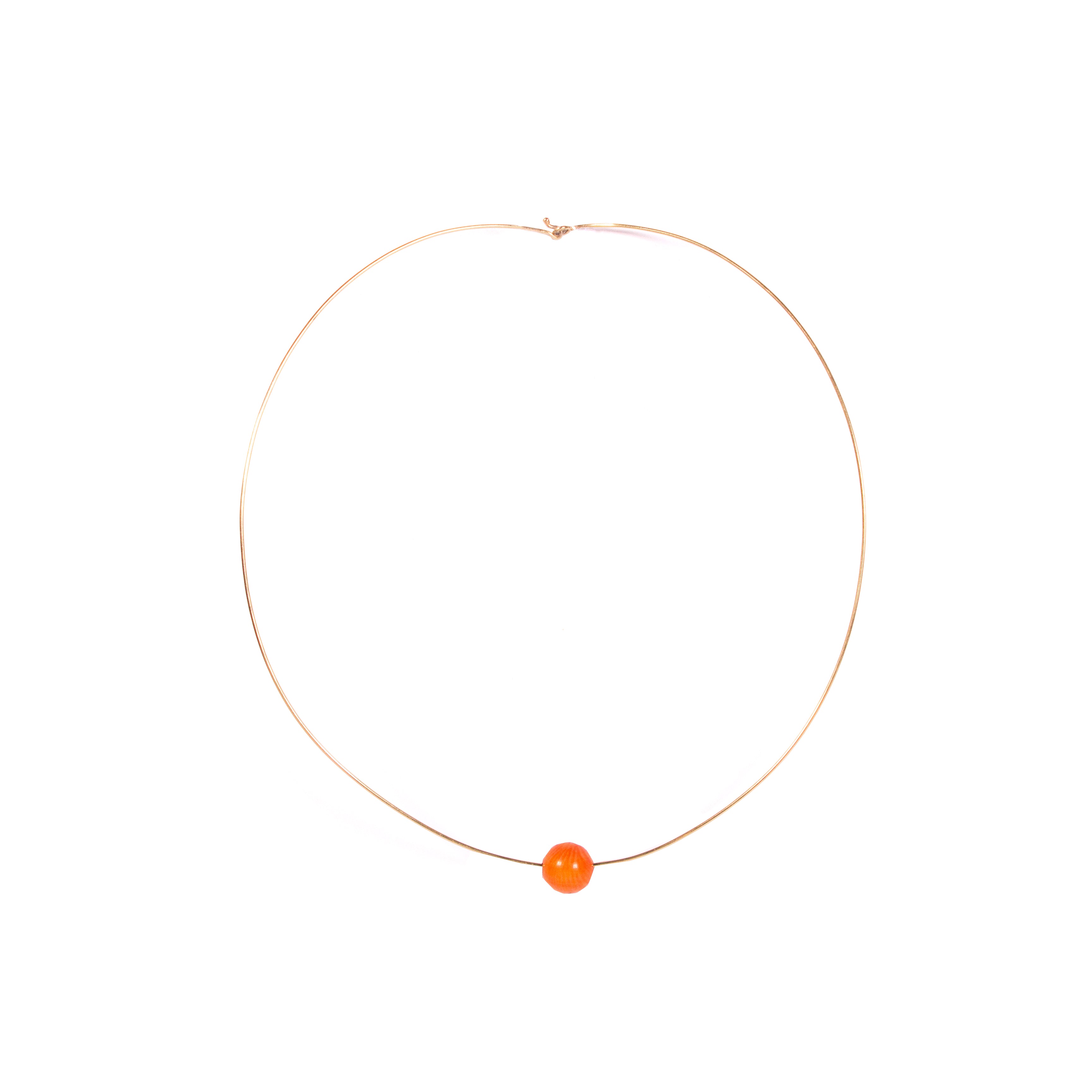 Lapides Coral Choker