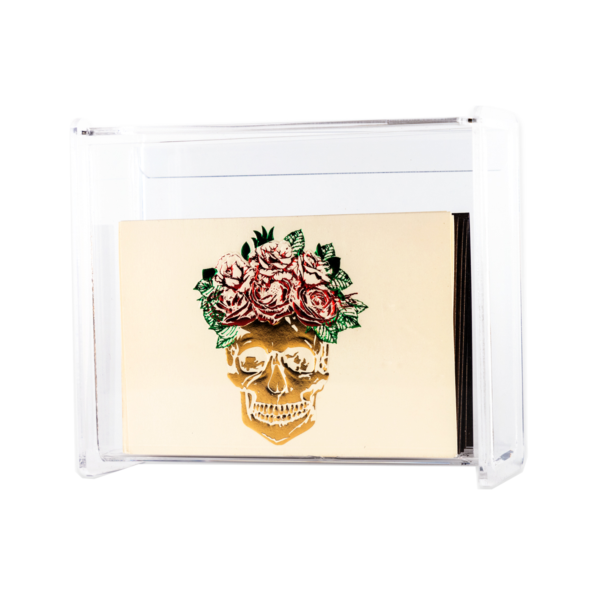 Caja Acrílico Catrina | TARJETAS | Scribanus