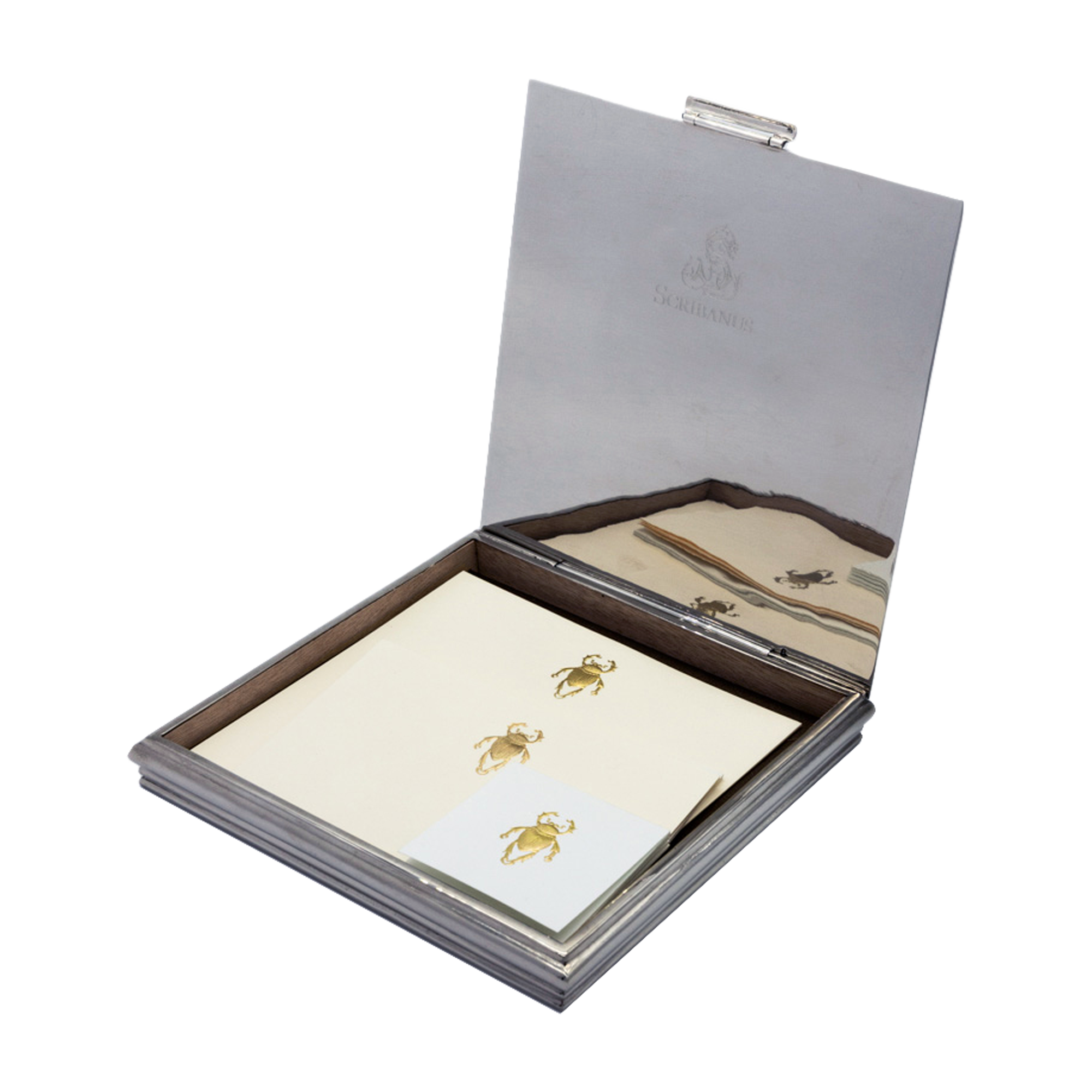 Caja Baño Plata Escarabajo | CT: Cajas Baño Plata | Scribanus