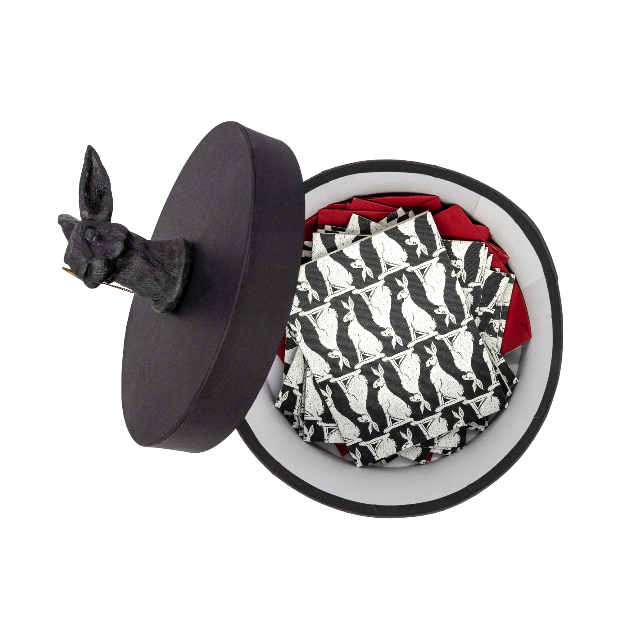 Caja Conejo Monóculo Negra