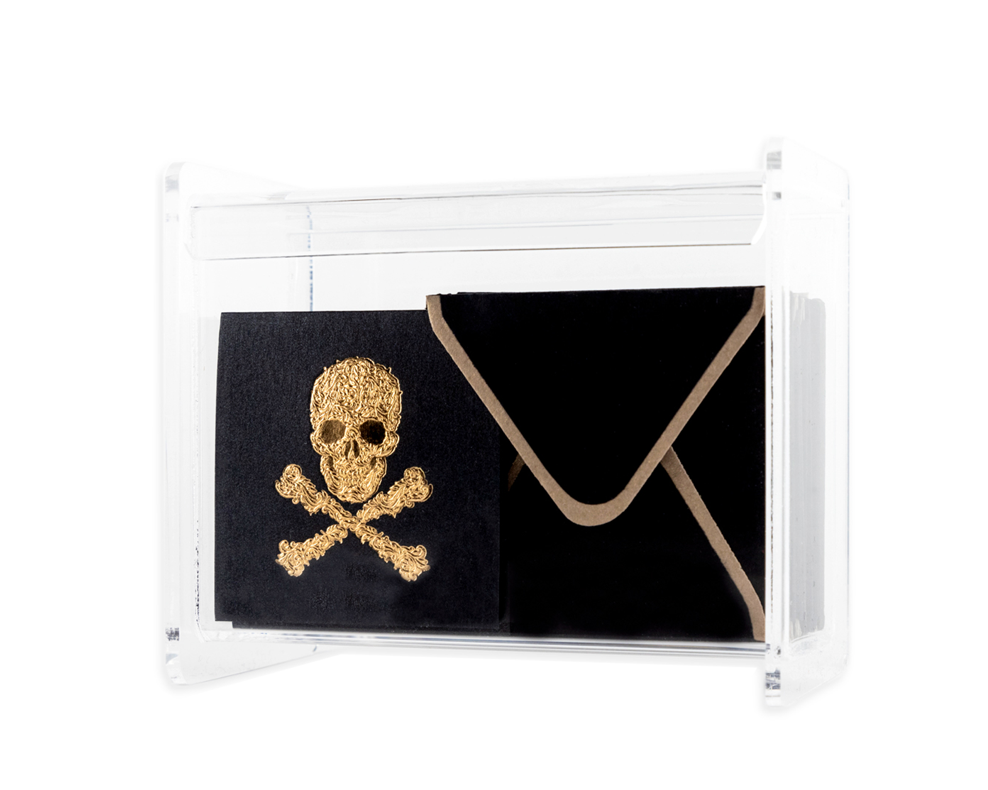 Caja Acrílico Calavera Mini