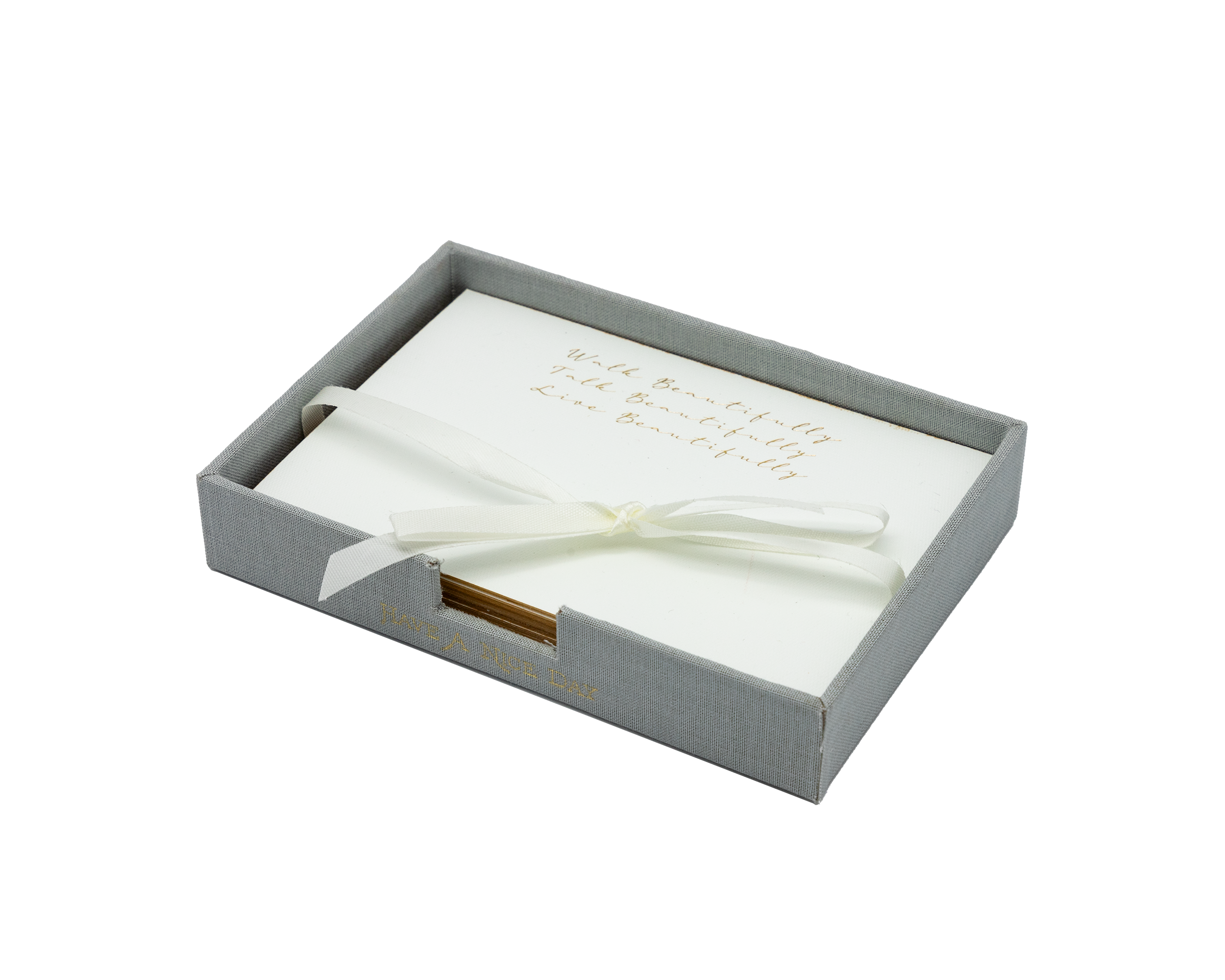 Charola Tarjetas "Beautifully"