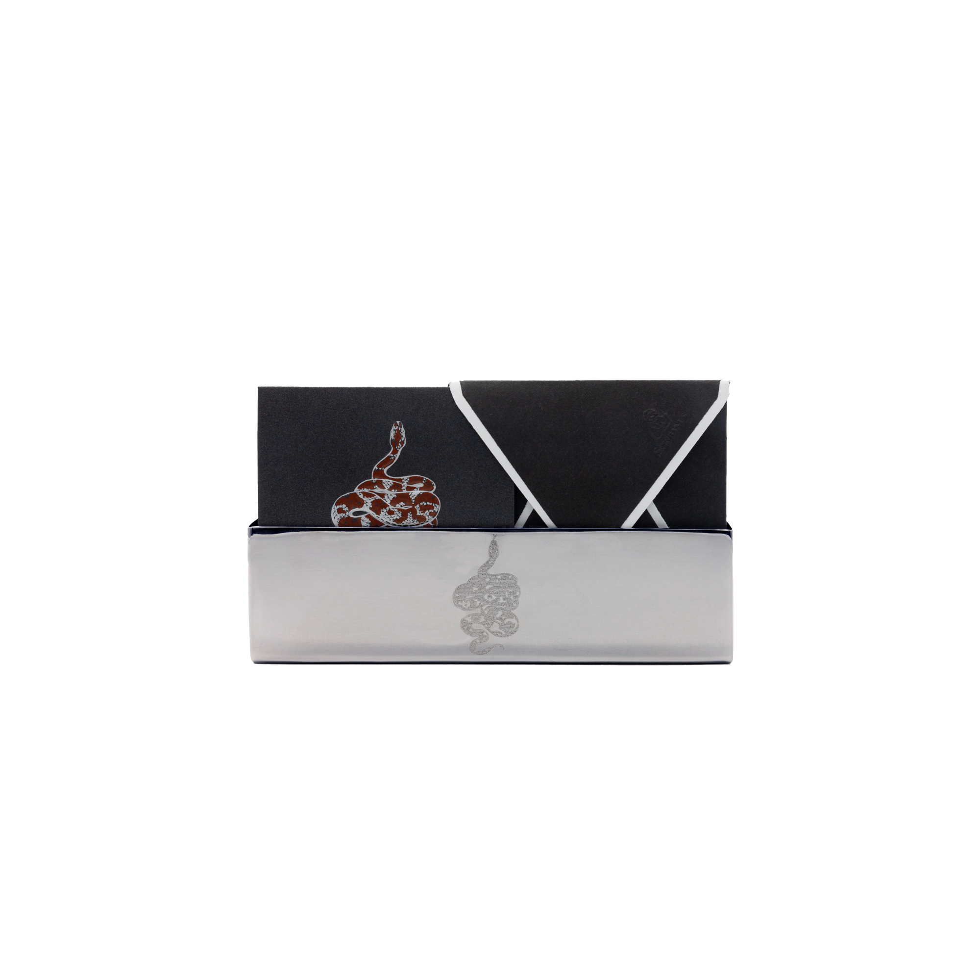 Charola Baño Plata Serpiente mini