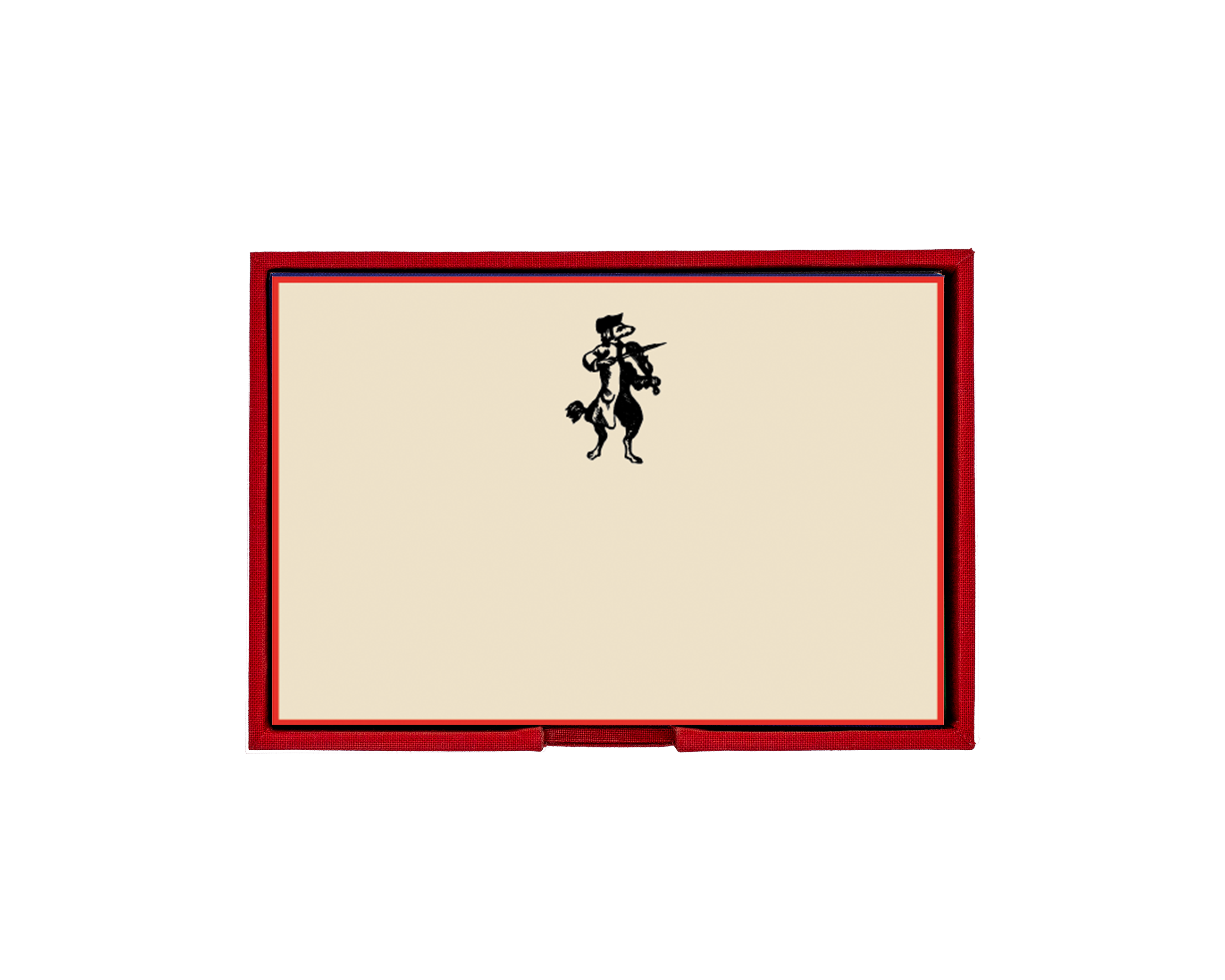 Tarjeta Perro Violinista