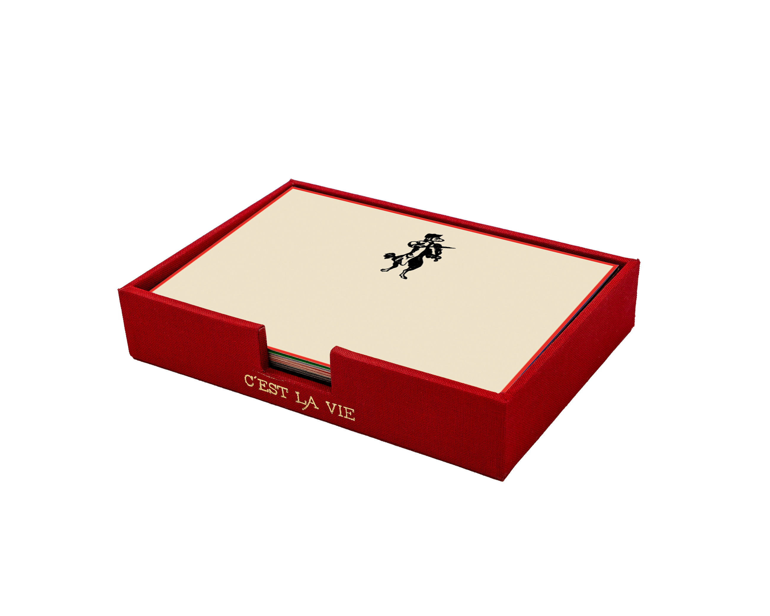 Tarjeta Perro Violinista