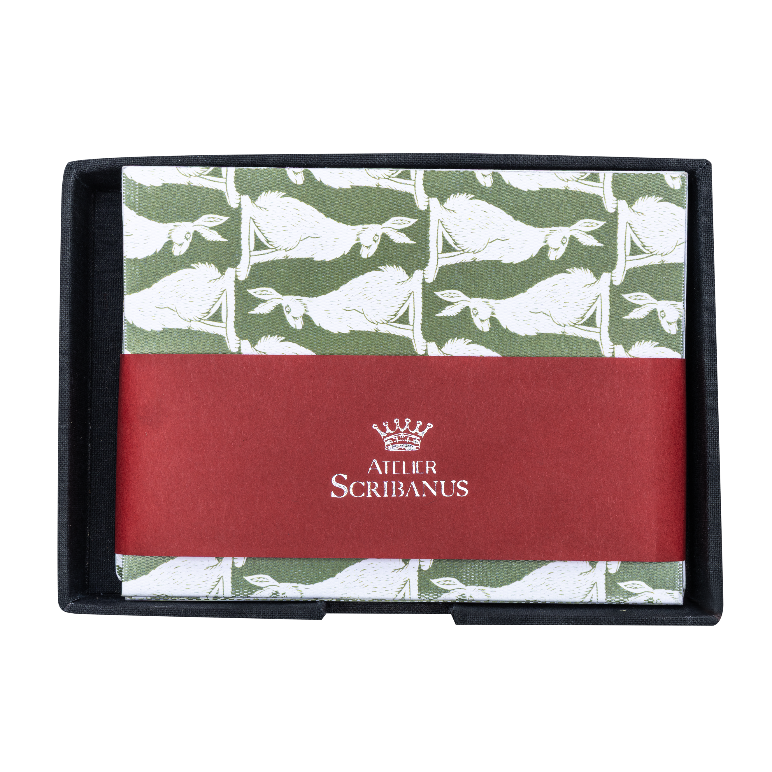 Charola Tarjetas Conejos Vintage