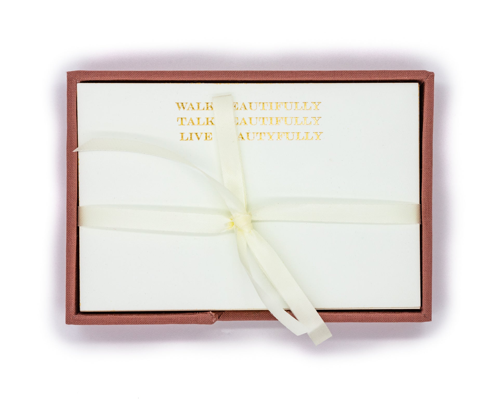 Charola Tarjetas "Beautifully"