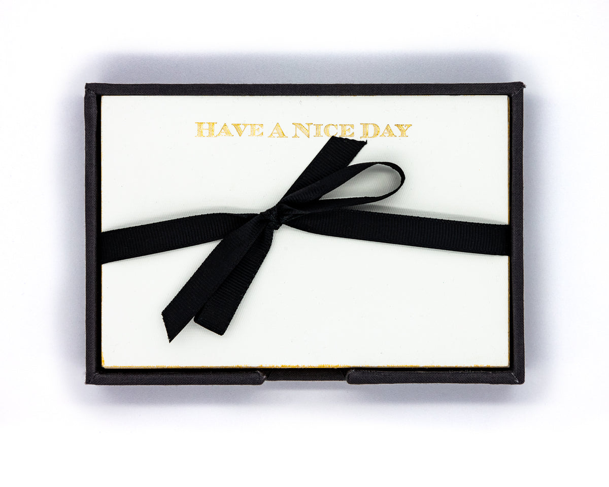 Charola Tarjetas Have a Nice Day