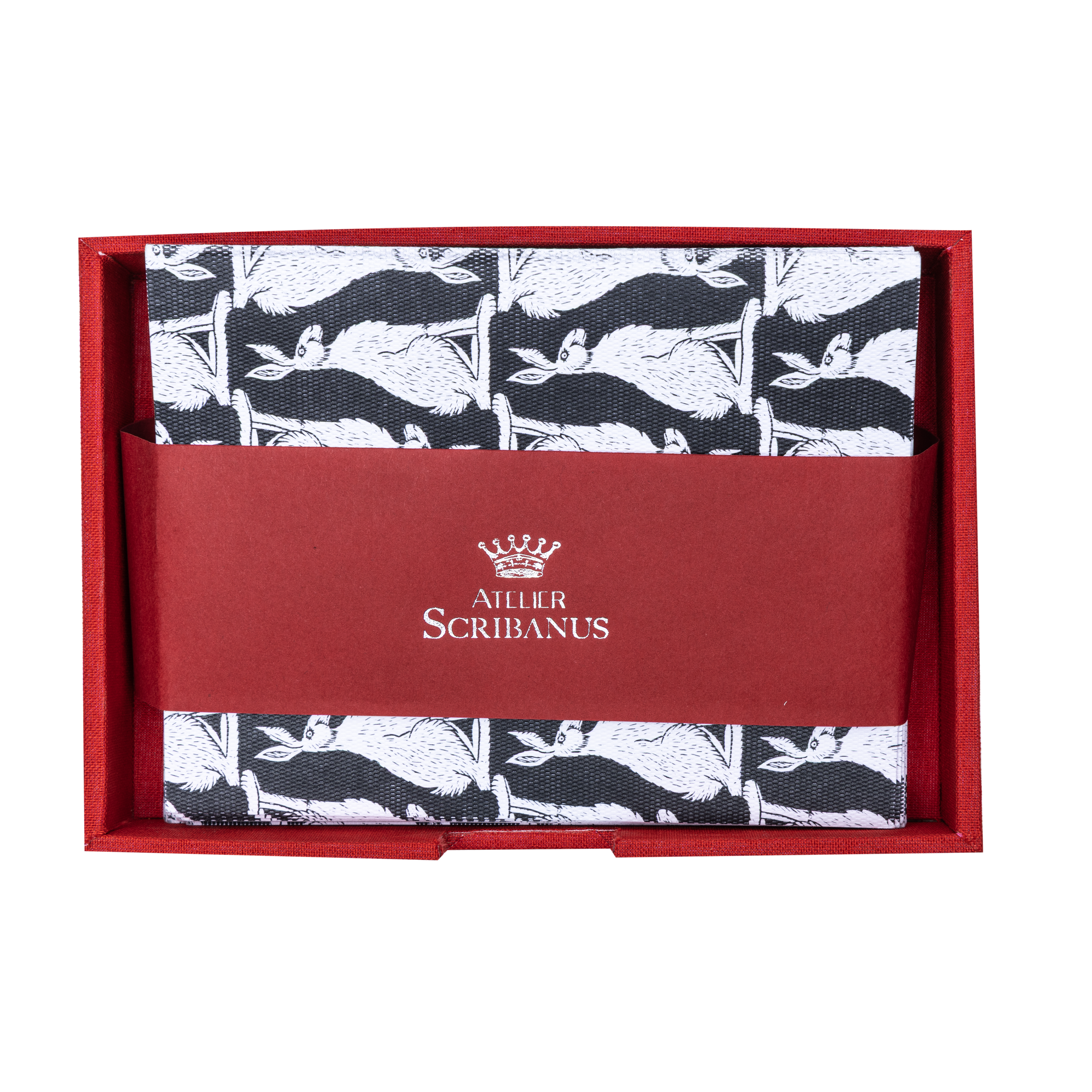 Charola Tarjetas Conejos Vintage