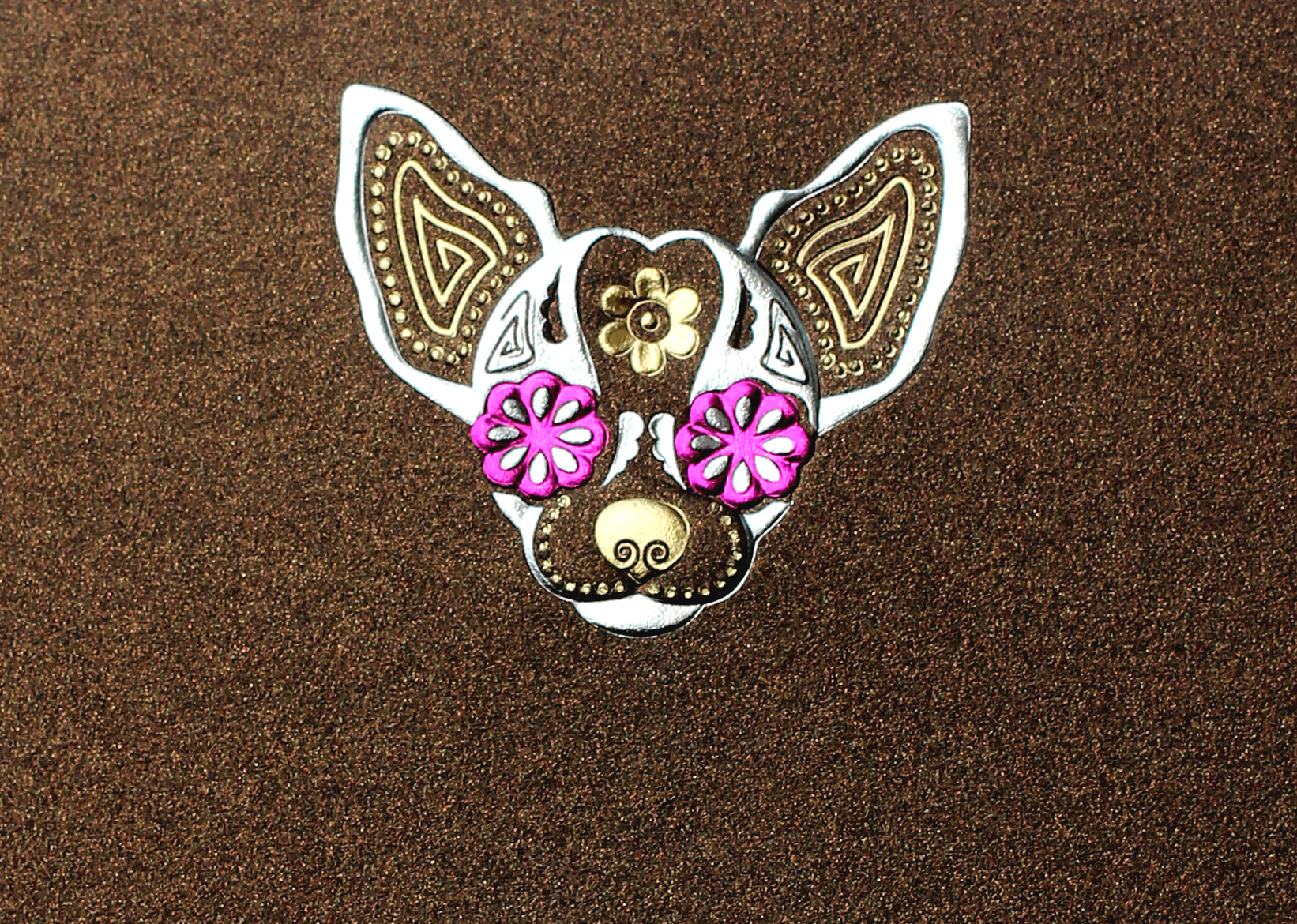 Chihuahua Girl Double Card