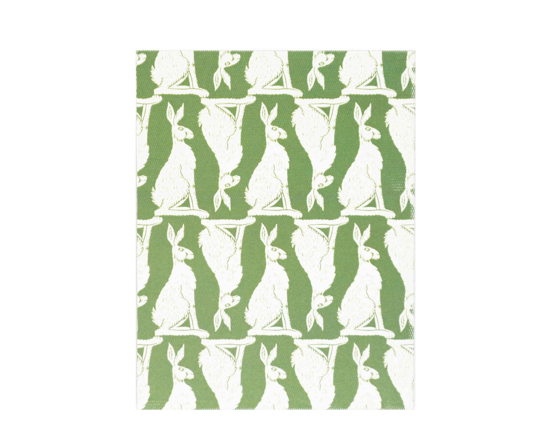 Vintage Rabbits Medium Double Card