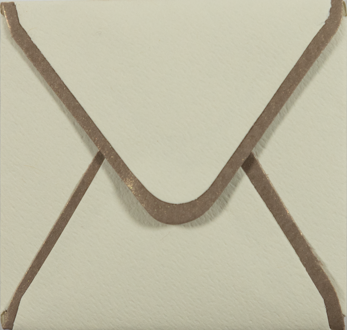 Sobre Mini Champagne filo Crema Brillos