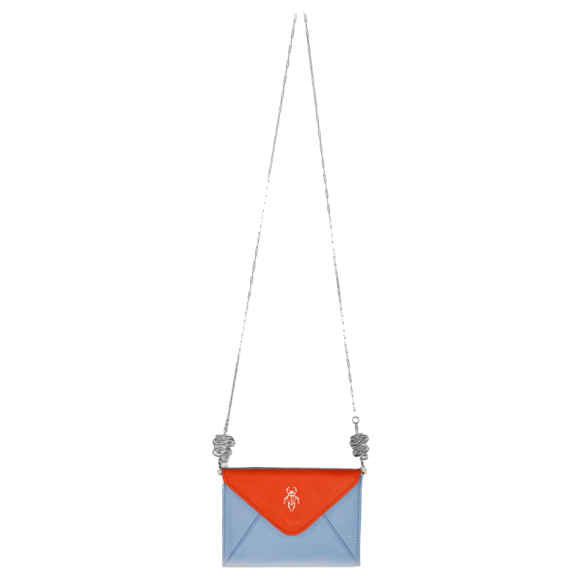 Envelope Bag Engraved Bicolor Beetle N/A