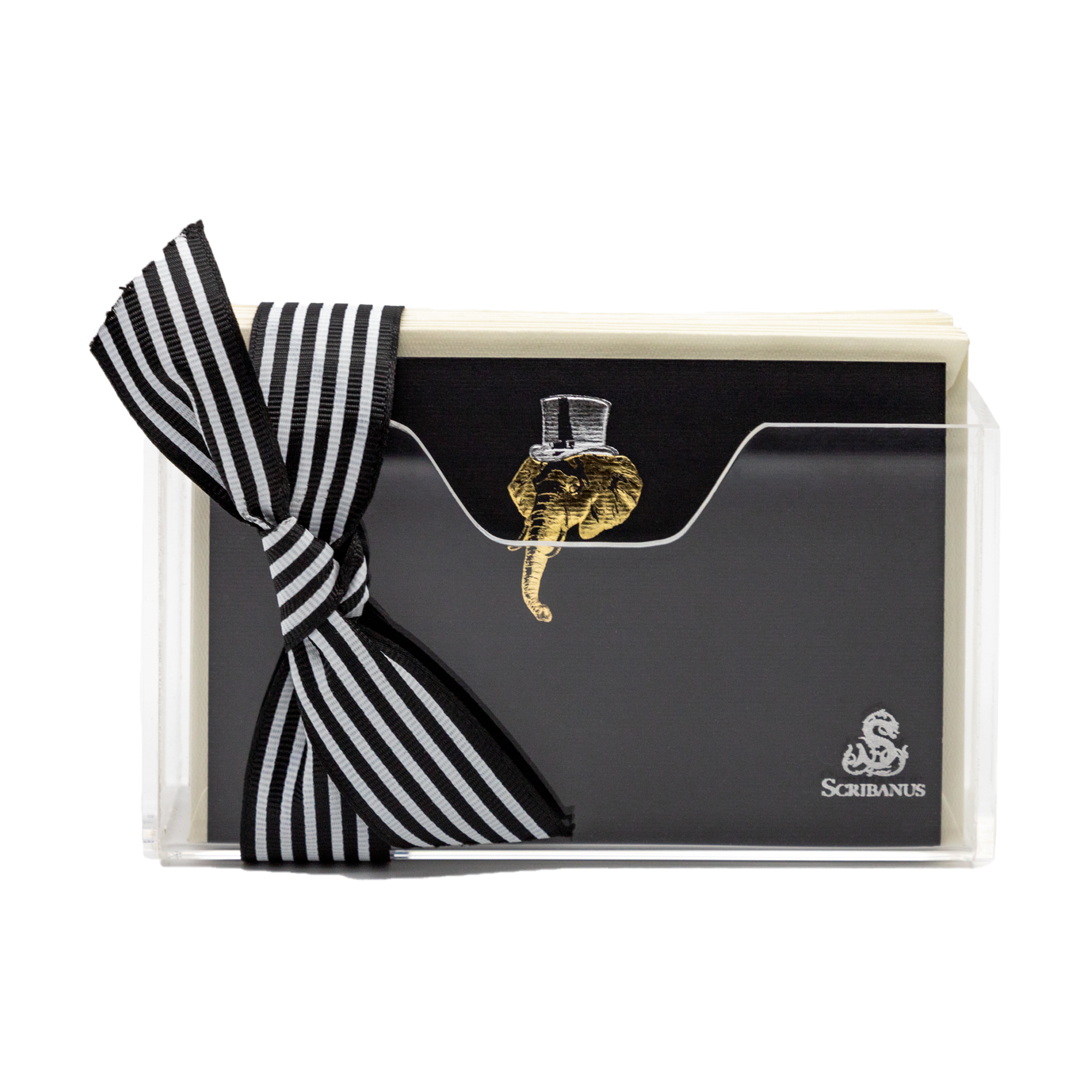 Estuche acrilico Elefante Sombrero | CT: Cajas de Acrílico | Scribanus