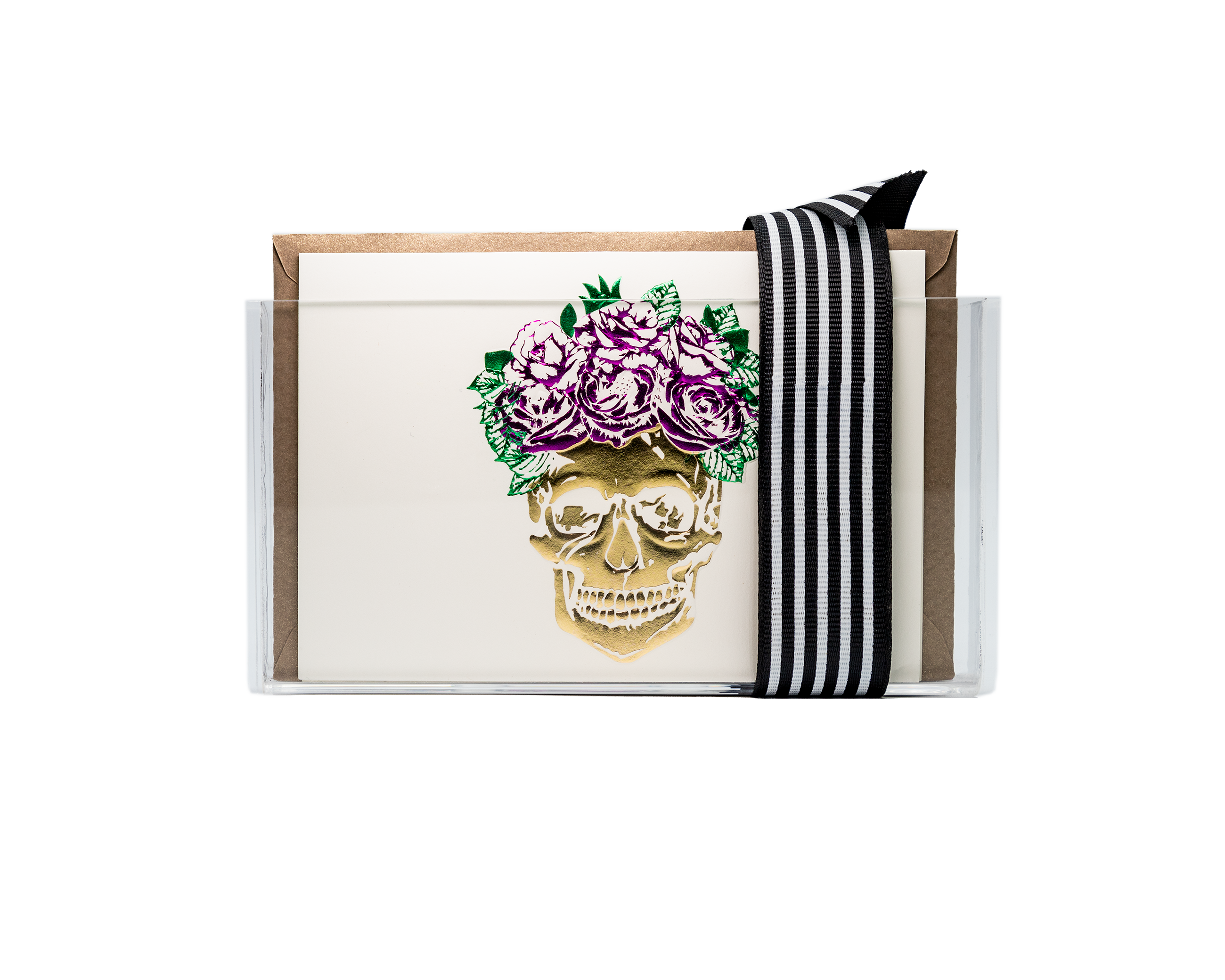 Estuche acrilico Catrina