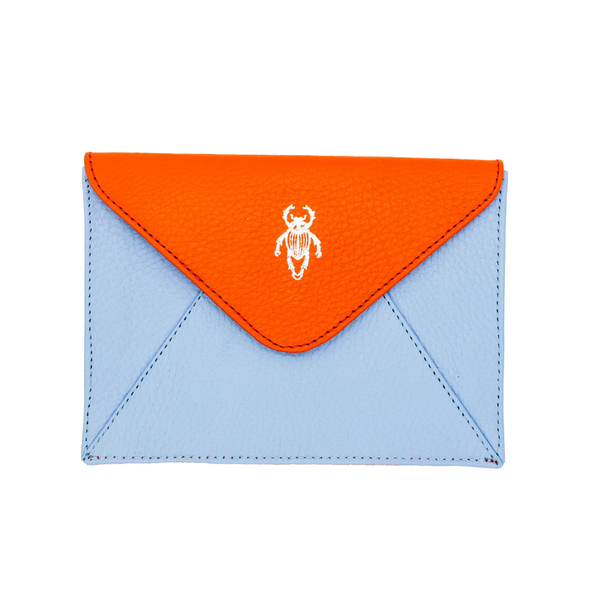 Envelope Bag Engraved Bicolor Beetle N/A