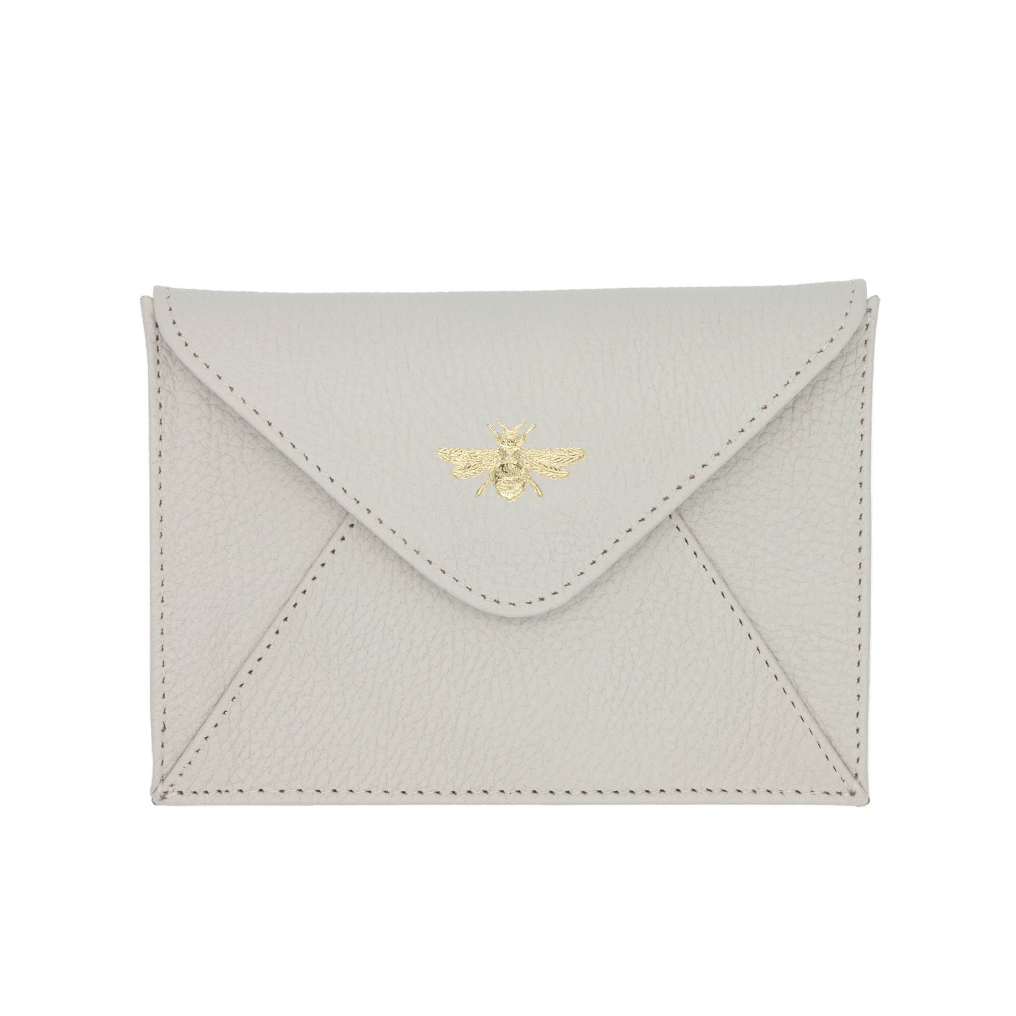 Envelope Bag Engraved Bee Bone