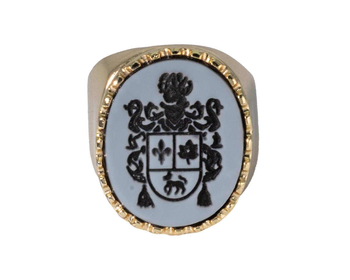 Heraldic Gold with brilliants -custom made
