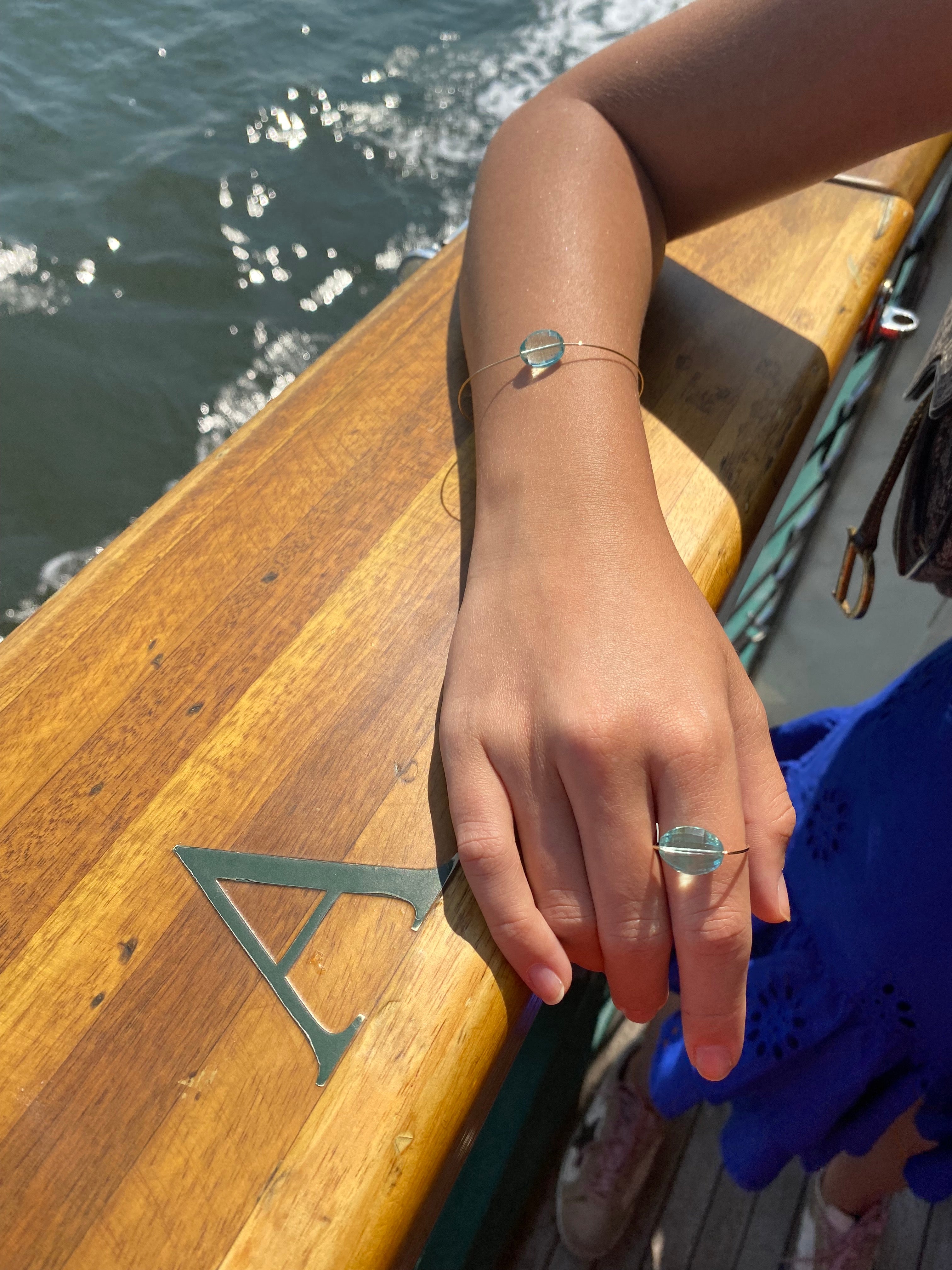 Crystallis Bracelet Marine Water Crystal