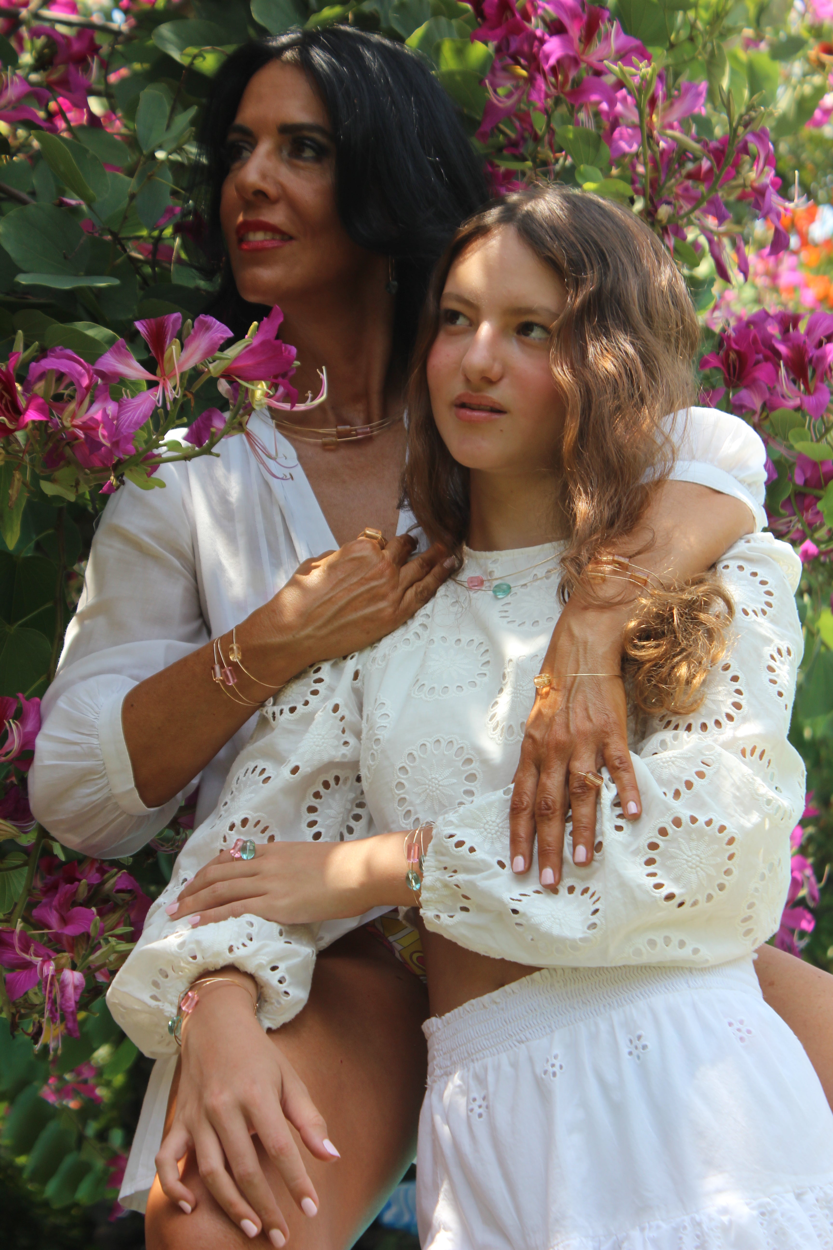 Crystallis Gargantilla Rosa de Francia