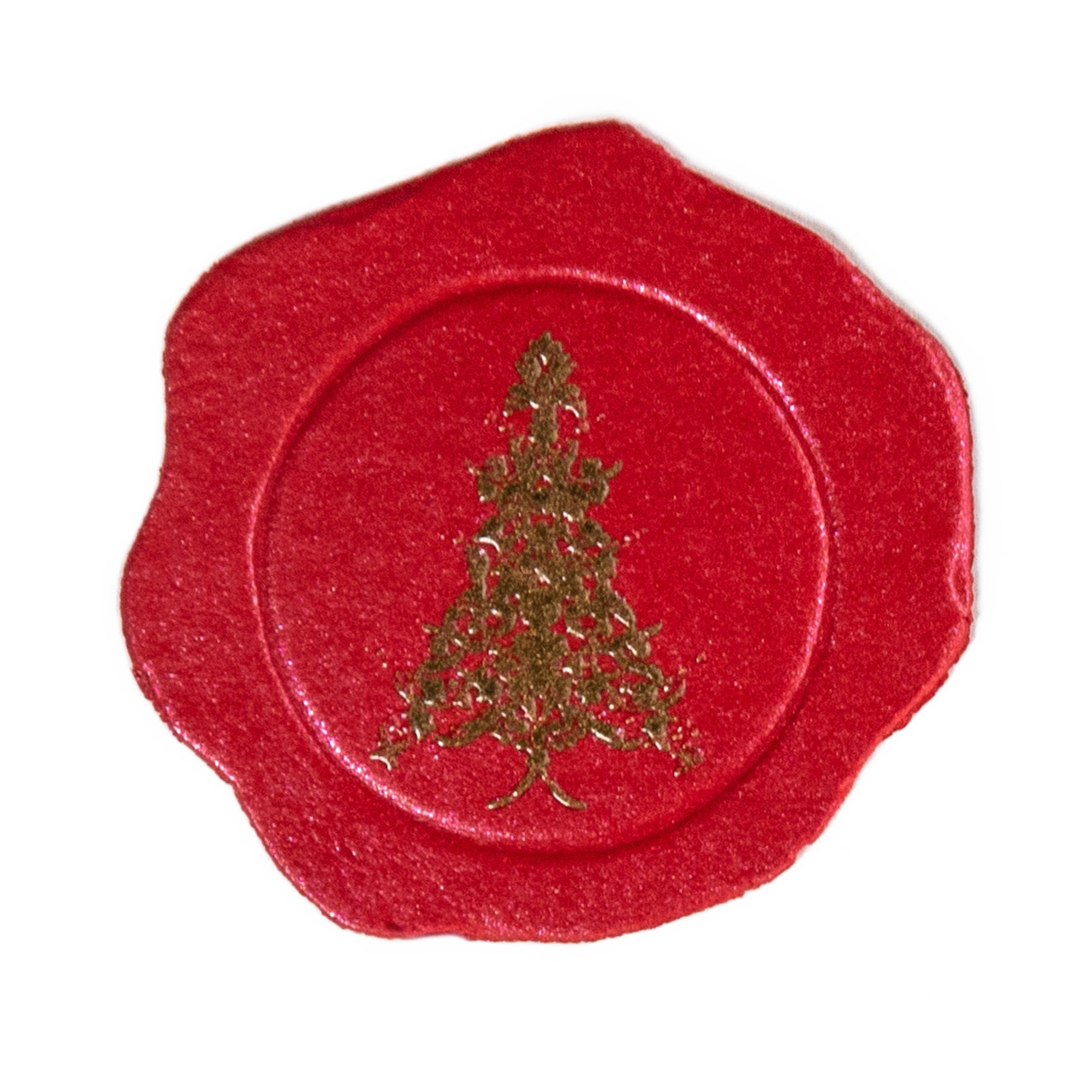 Lacre Papel Árbol Navidad | AP: Lacres | Scribanus