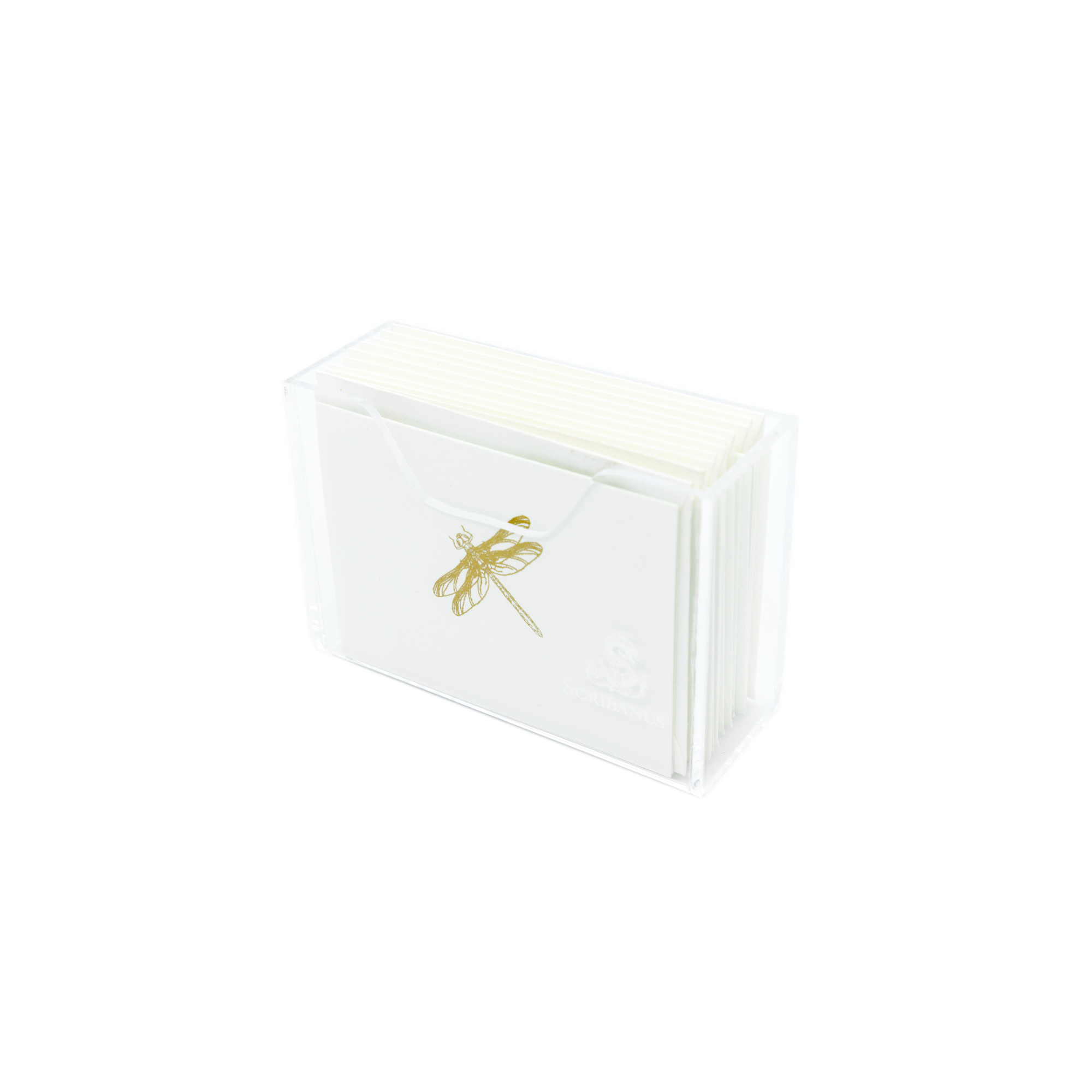 Golden Dragonfly Acrylic Case