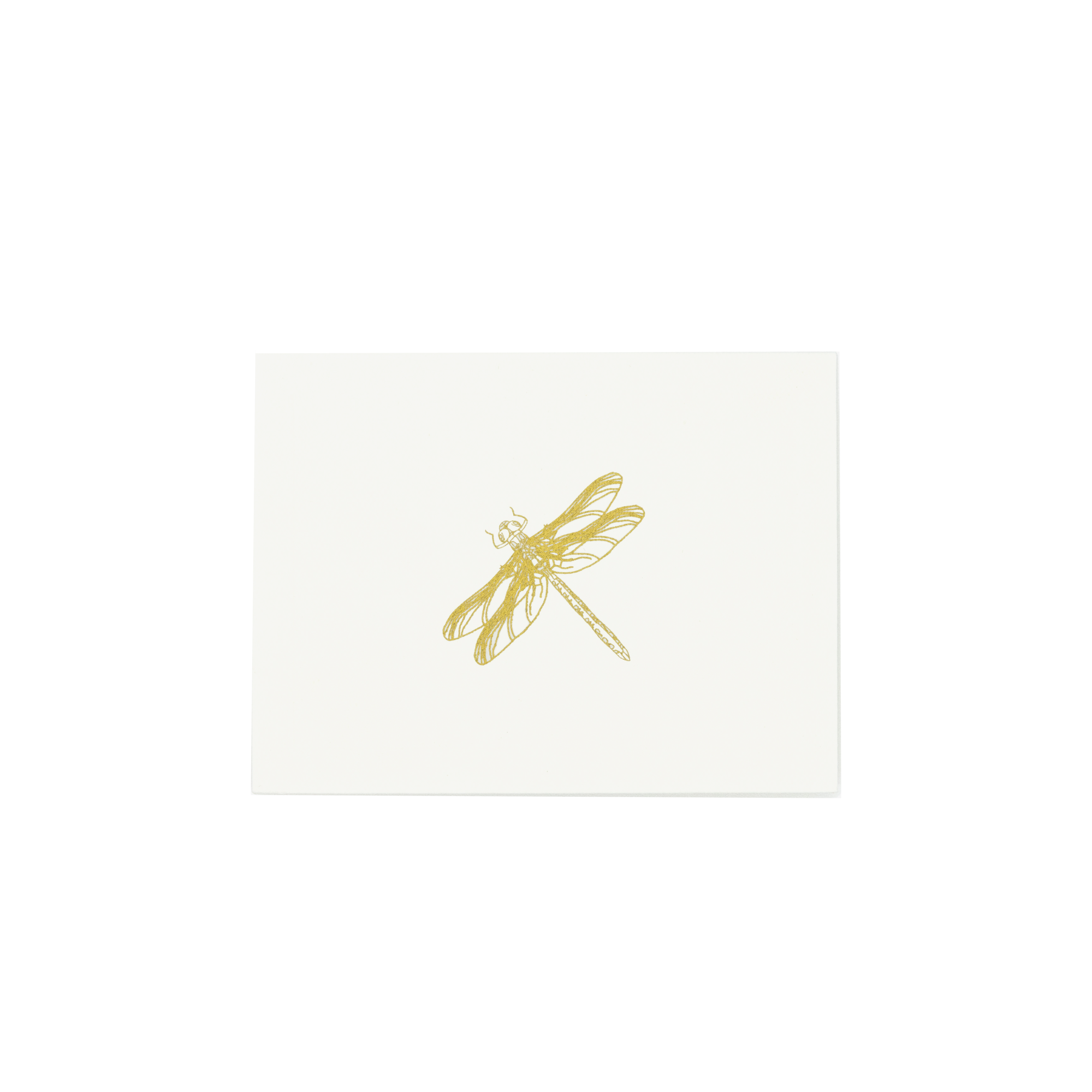 Golden Dragonfly Acrylic Case