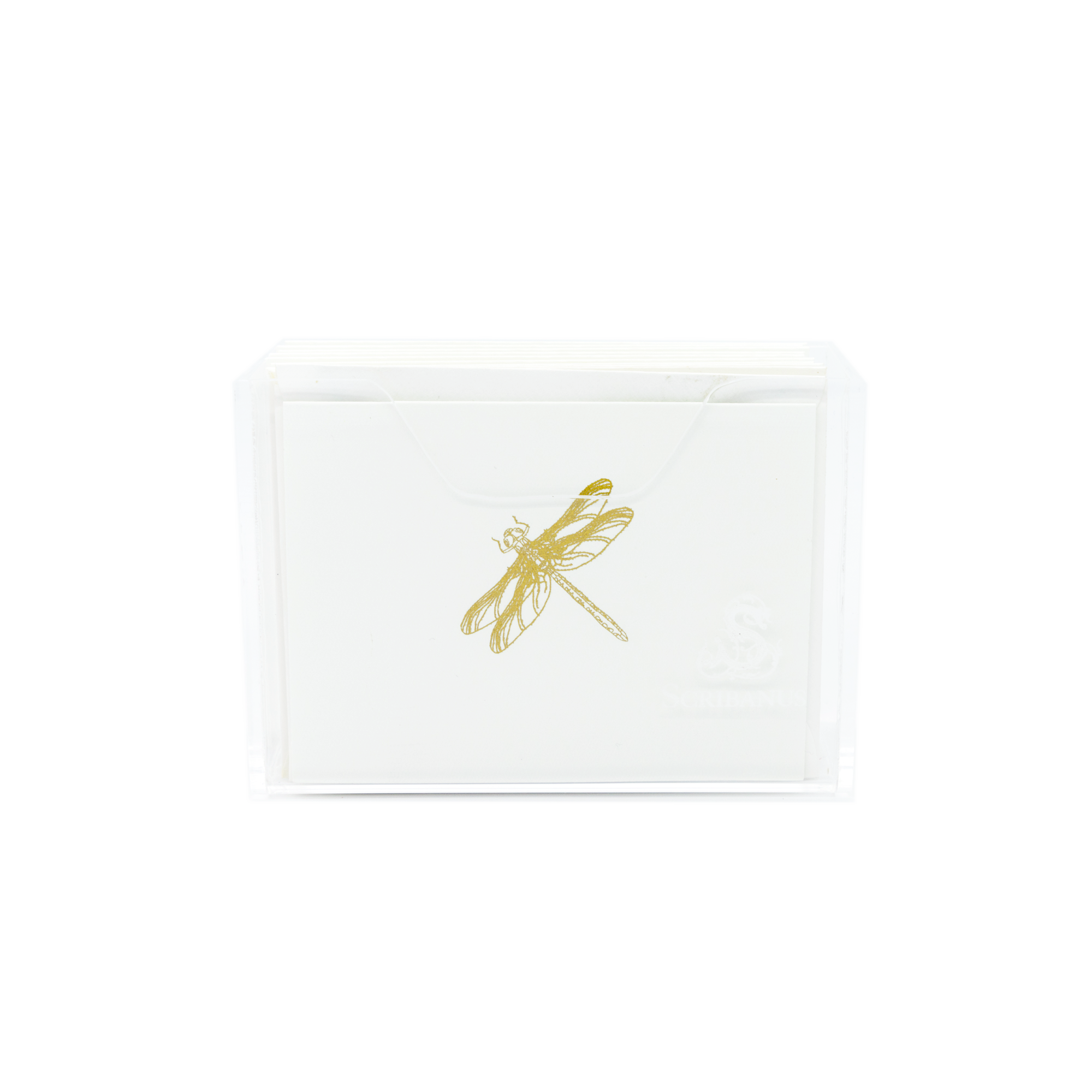 Golden Dragonfly Acrylic Case