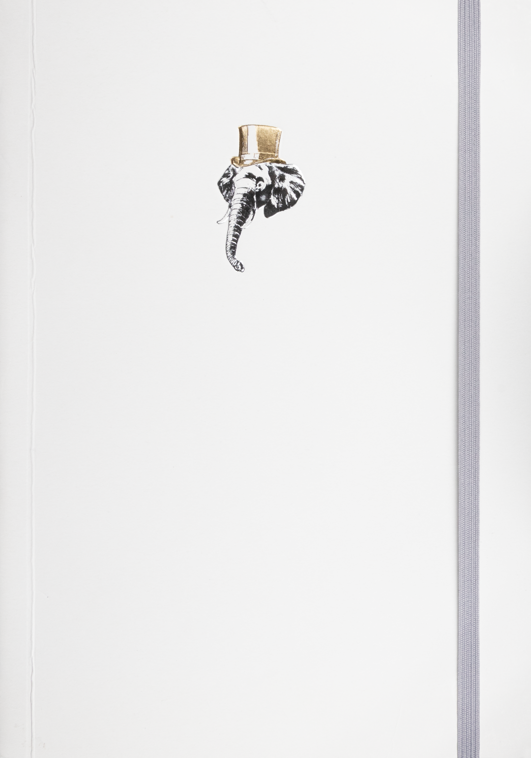 Notebook with artistic engraving