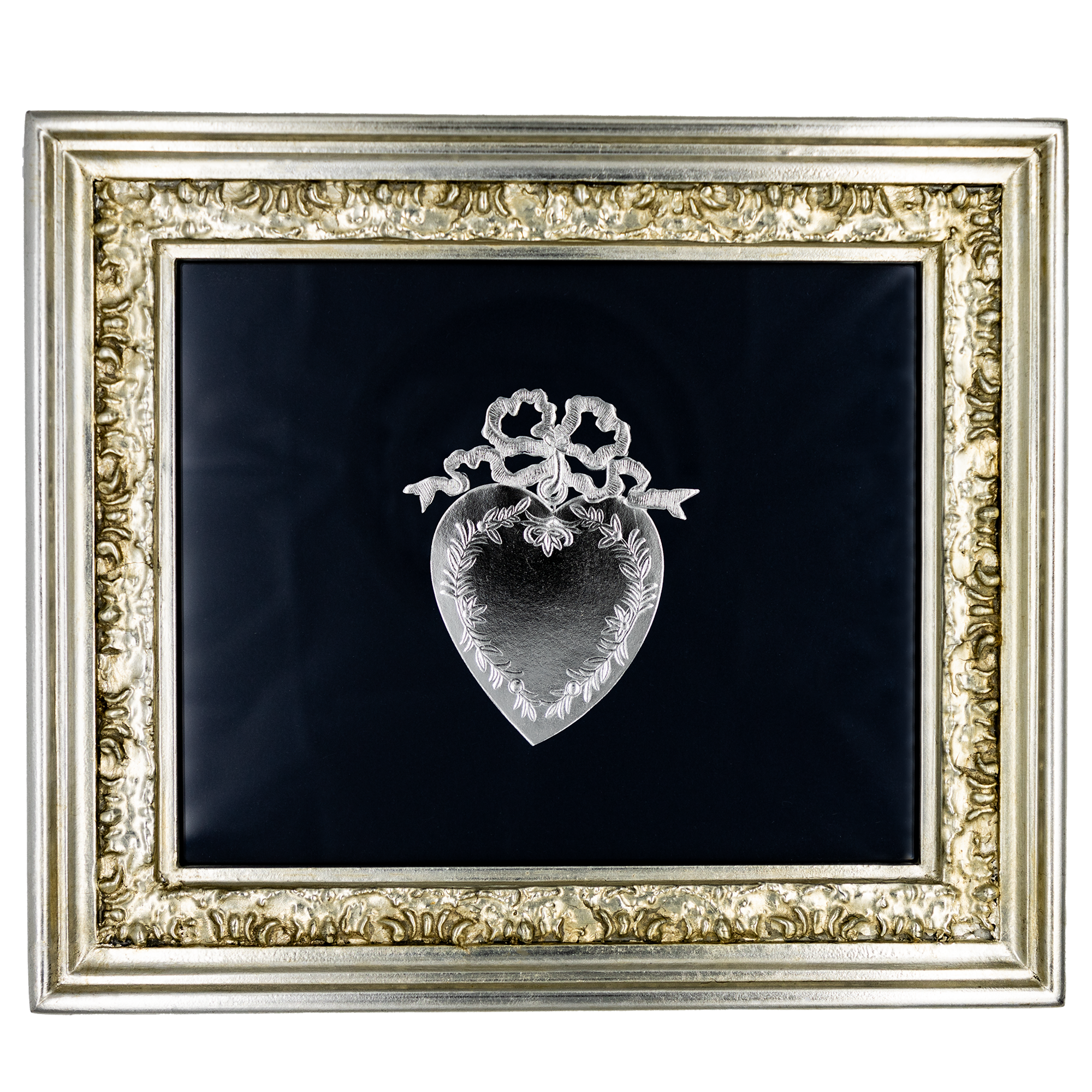 Silver Heart Painting