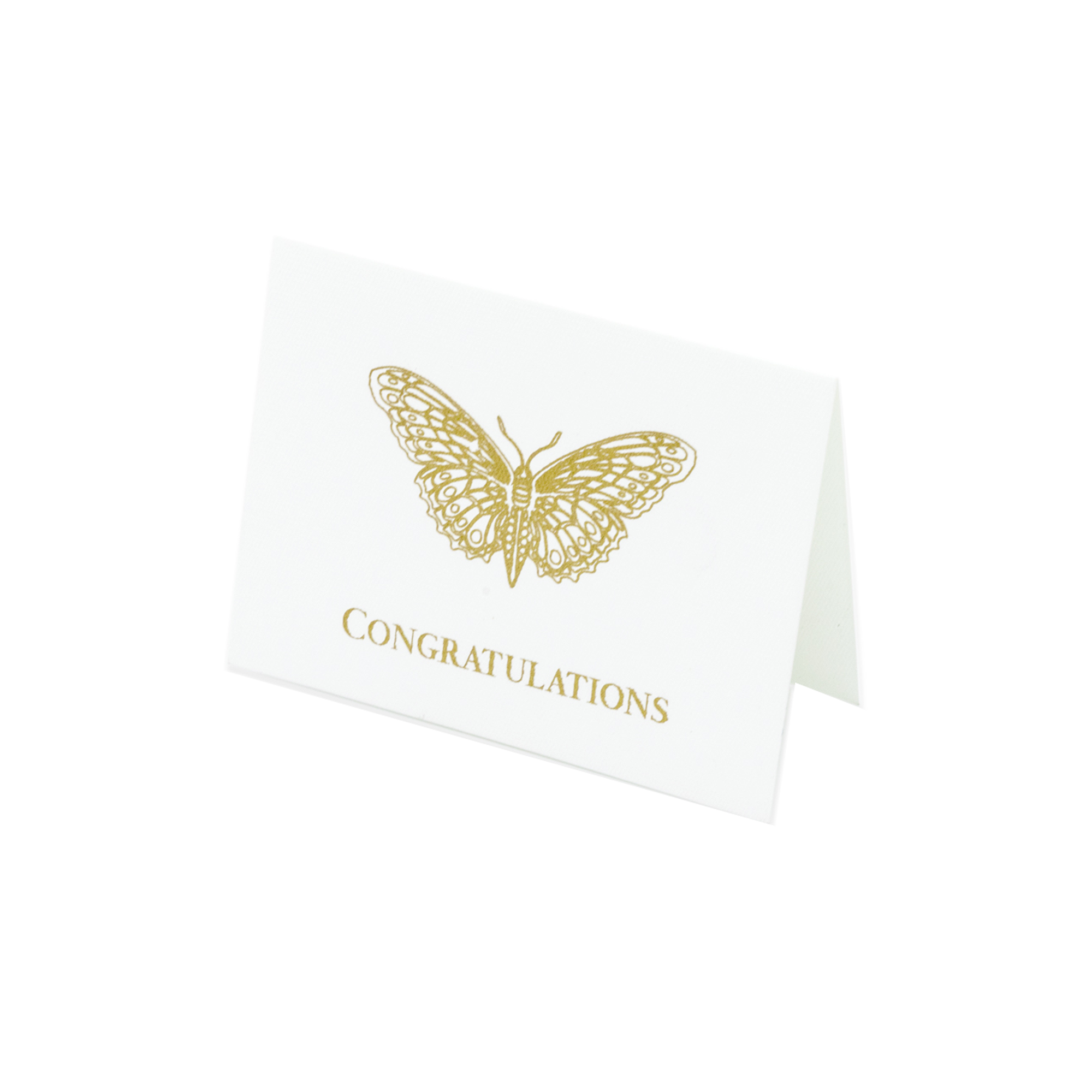 Tarjeta Mariposa "Congratulations"