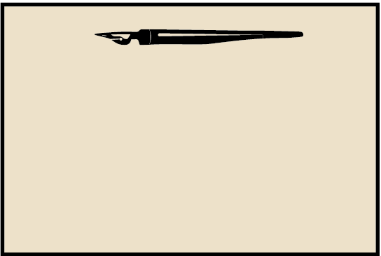 Tarjeta Pluma Fuente