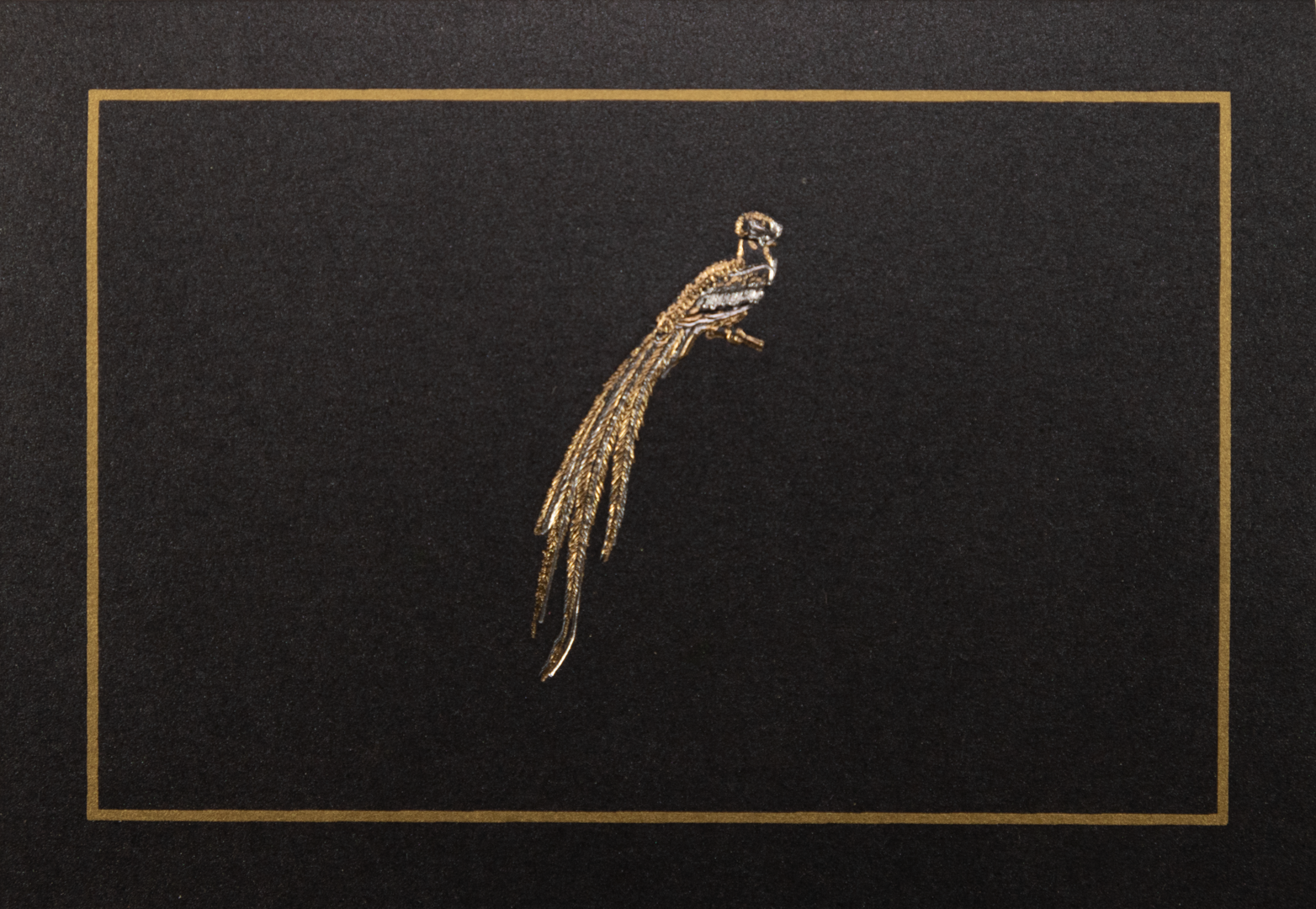 Quetzal Double Medium Frame Card