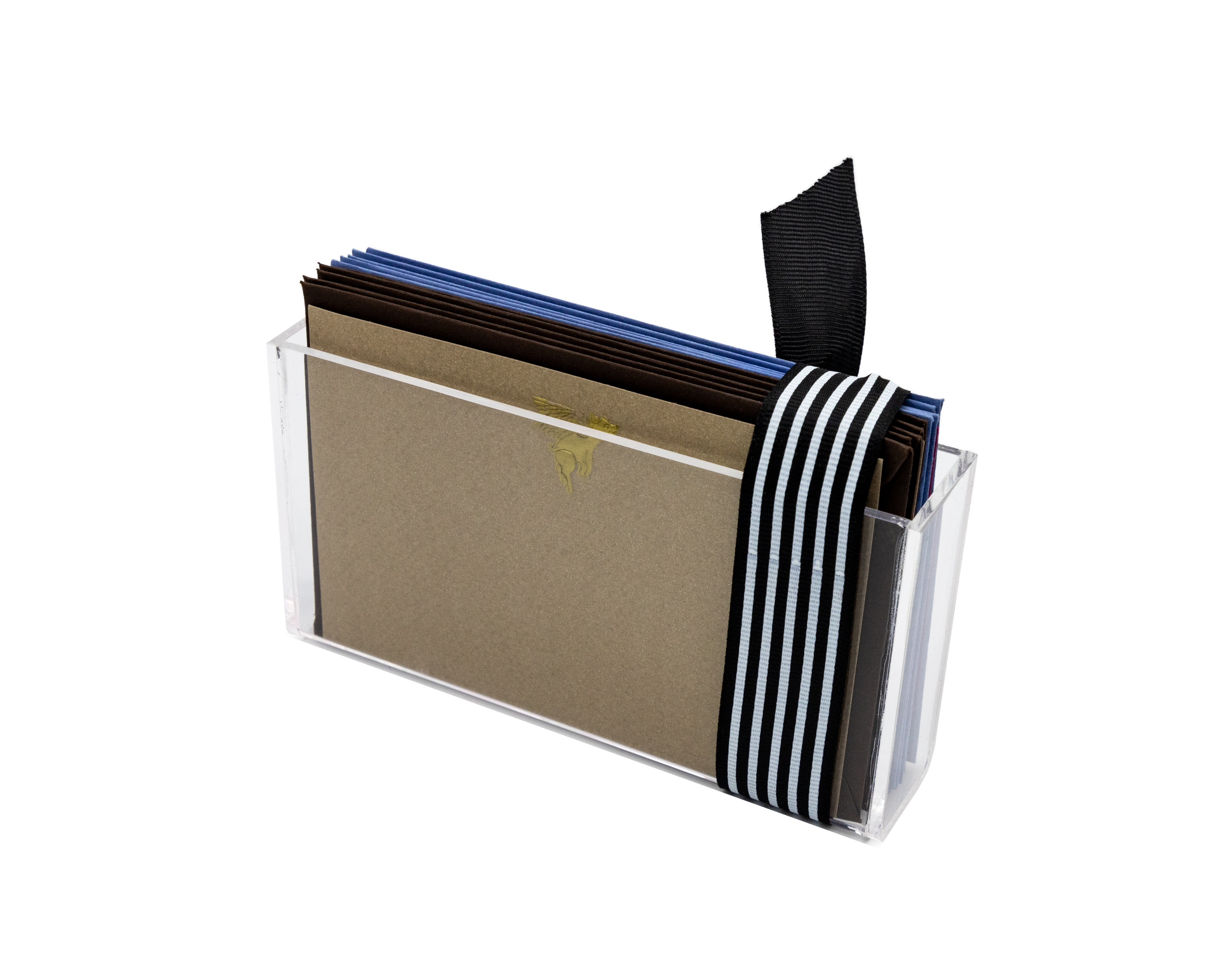 Estuche Mediano Acrilico Cerdito con Alas