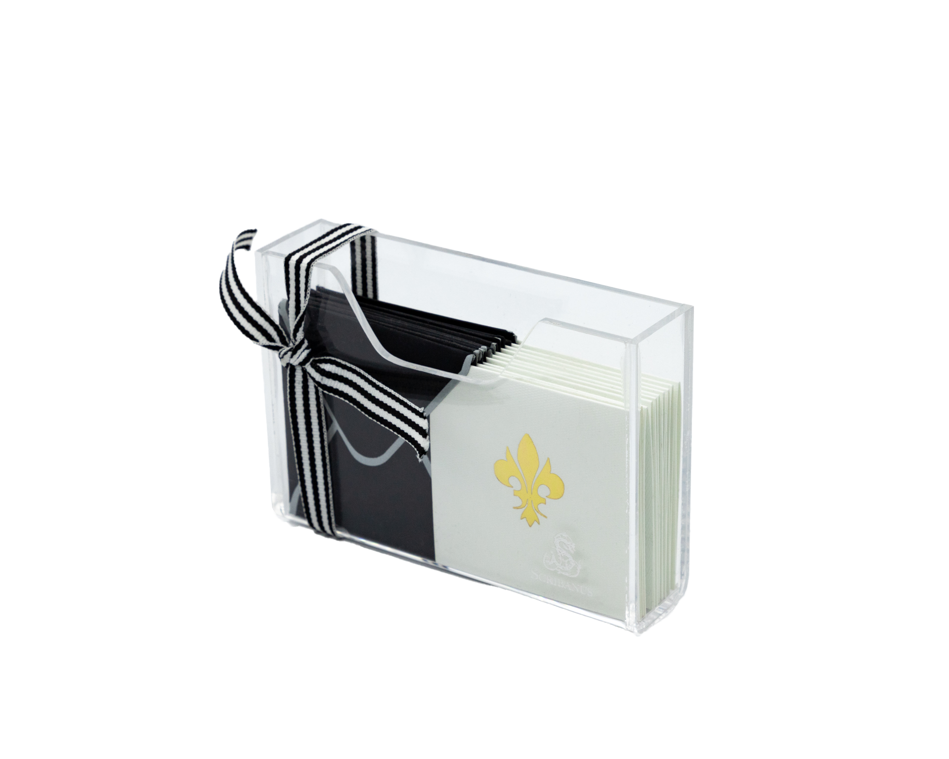 Estuche acrilico Flor de Lis