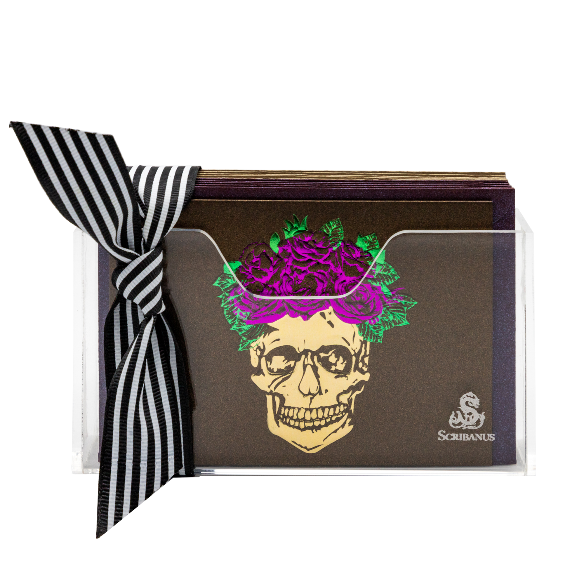 Estuche acrilico Catrina