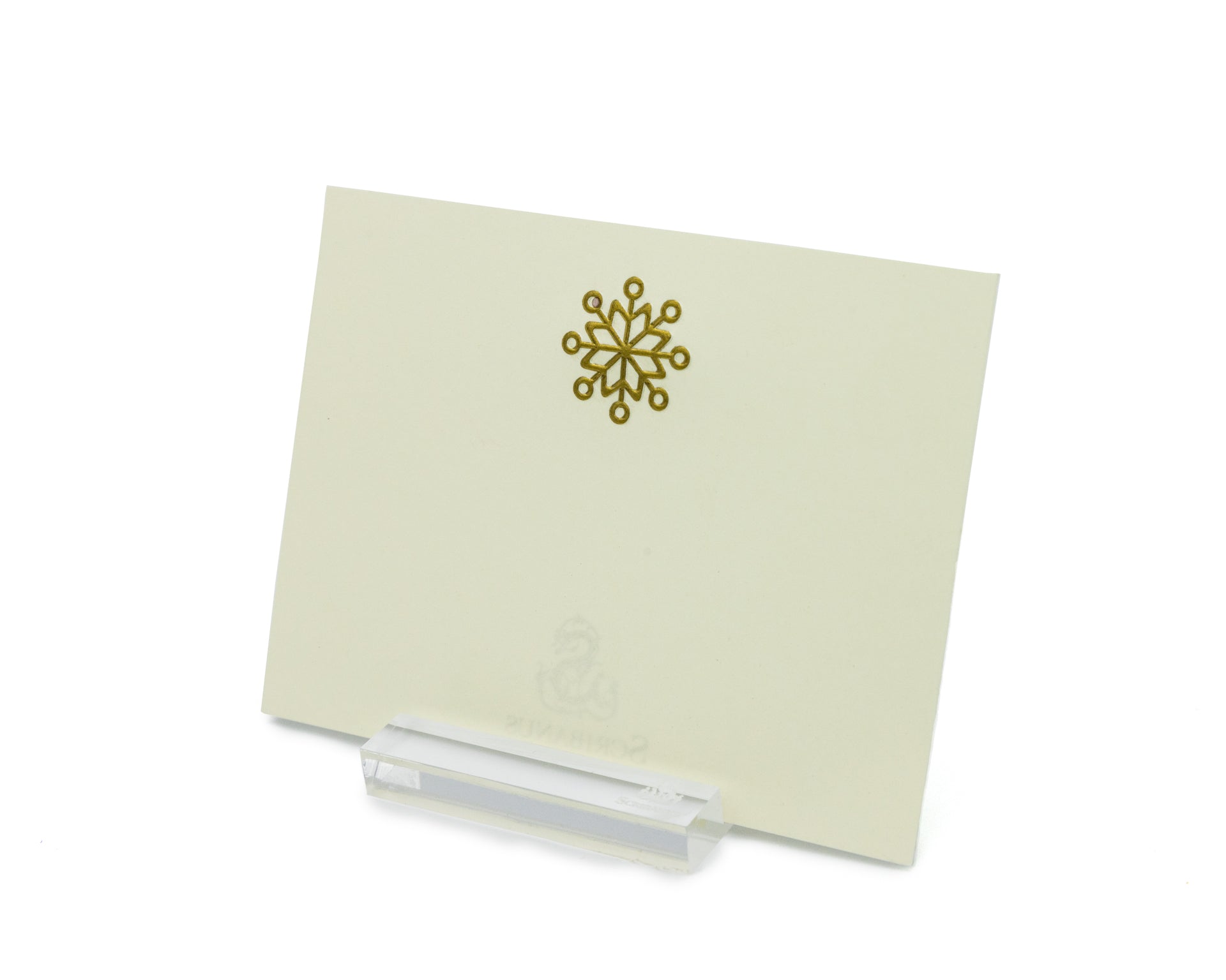 Place Cards Snow Flake