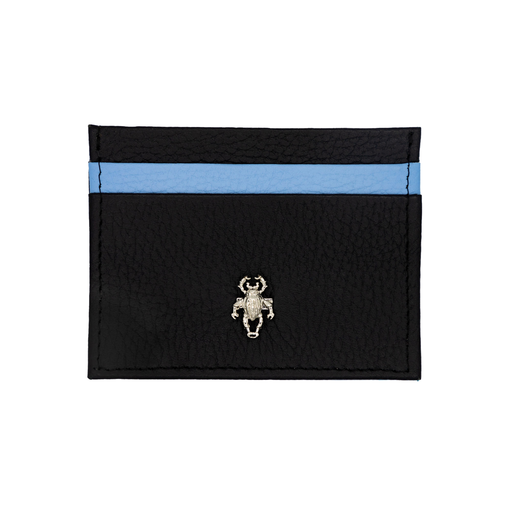 Tarjetero Adorno Escarabajo bicolor